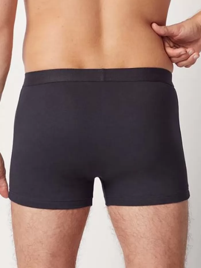 Czarny Bokserki męskie 2PACK Huber 112535 - zdjęcie 3