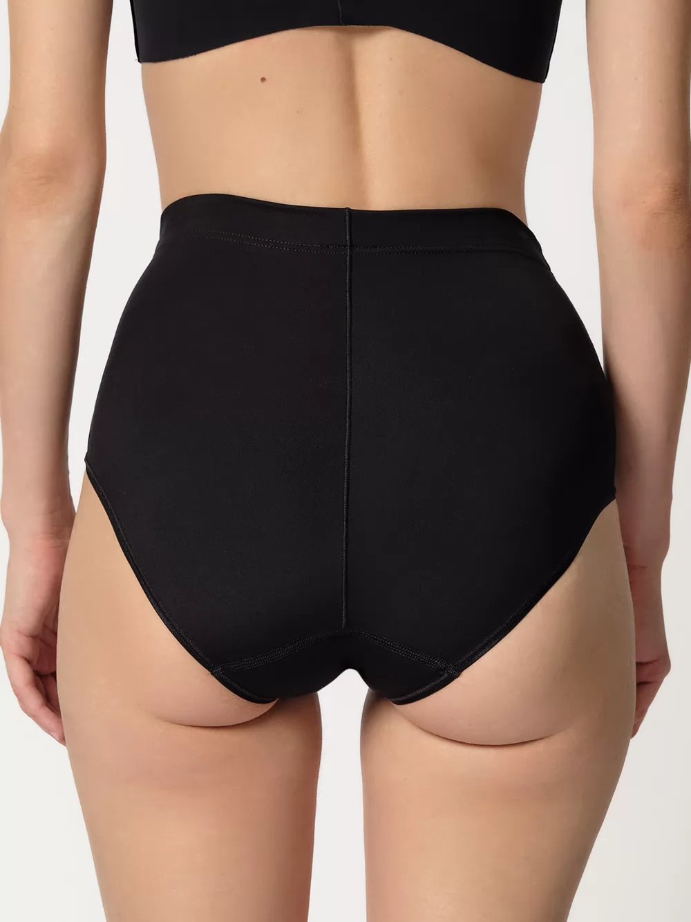 Czarny Figi damskie Huber Perfect Shape 010225 - zdjęcie 2