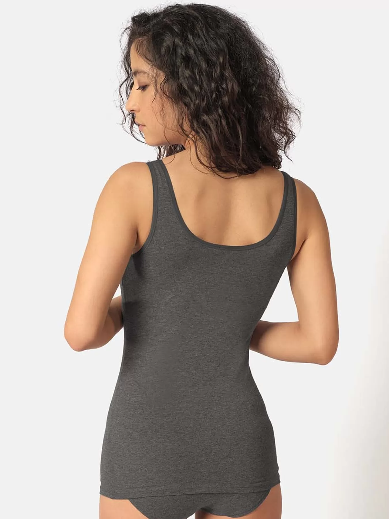 Szary Koszulka damska 2PACK Skiny Advantage Cotton 081147 - zdjęcie 3