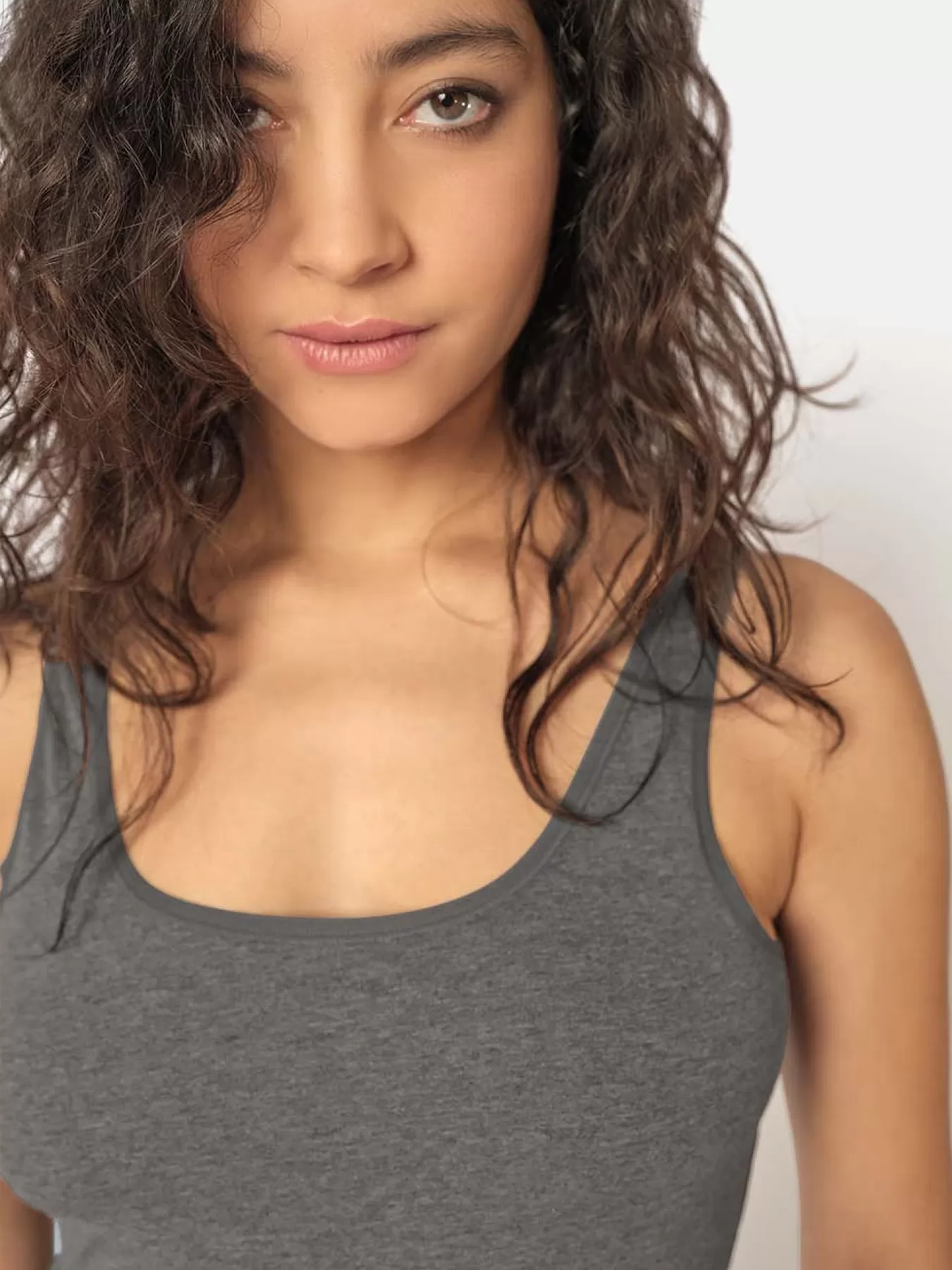 Szary Koszulka damska 2PACK Skiny Advantage Cotton 081147 - zdjęcie 4