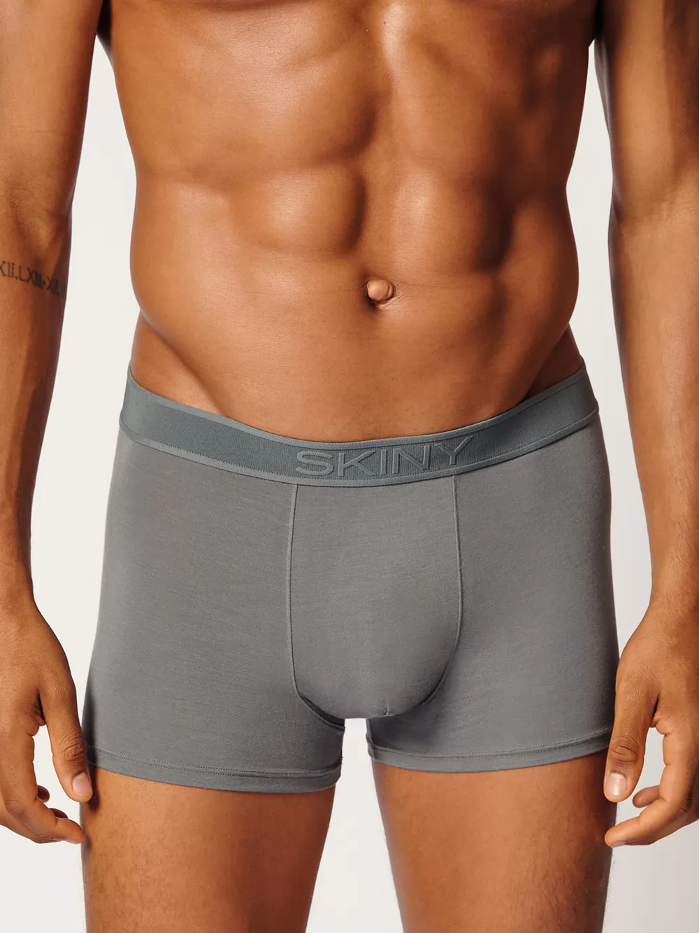 Szary Bokserki męskie Skiny Calmodal 081403 - zdjęcie 1