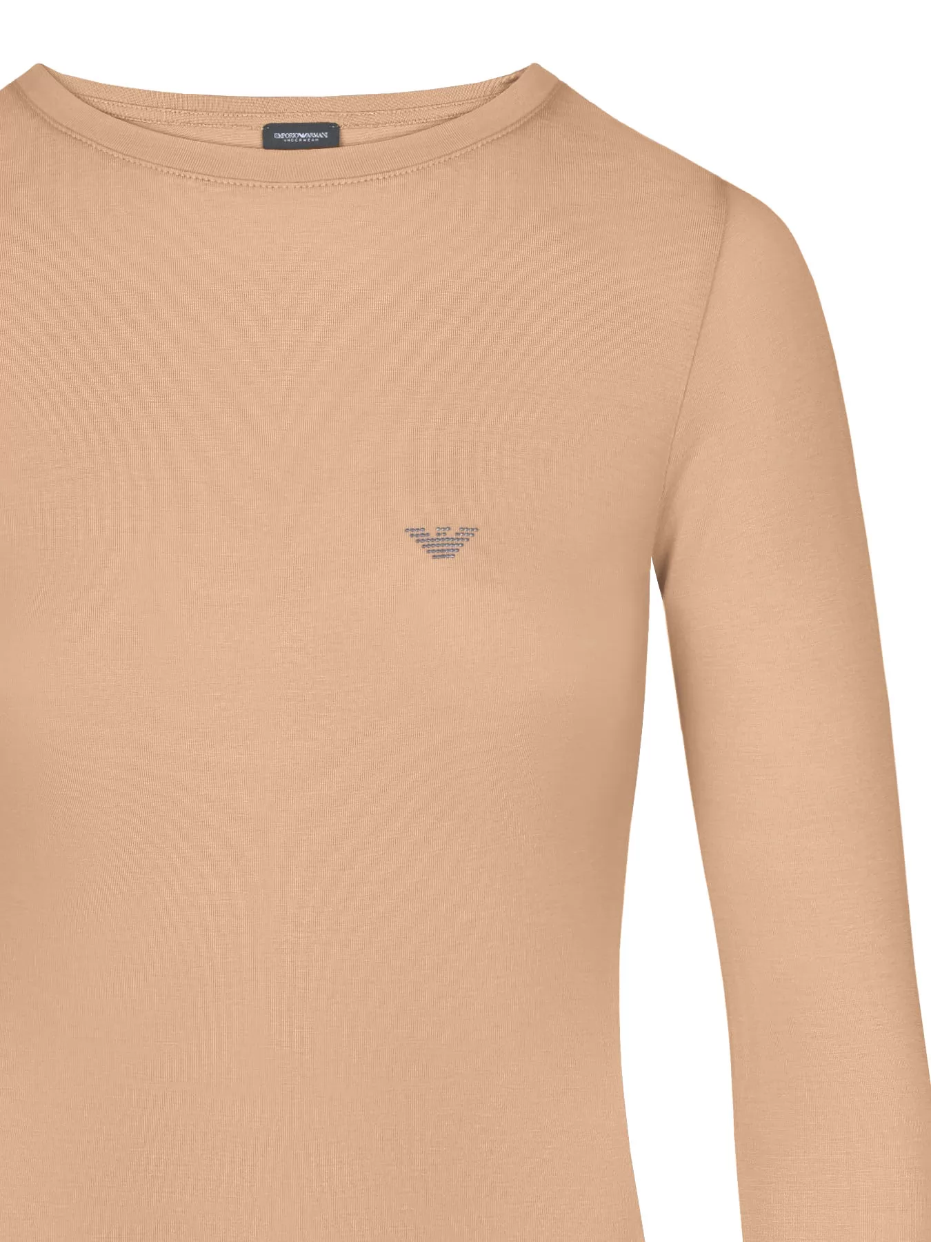 Beżowy Koszulka damska Emporio Armani 1646324F224 - zdjęcie 3