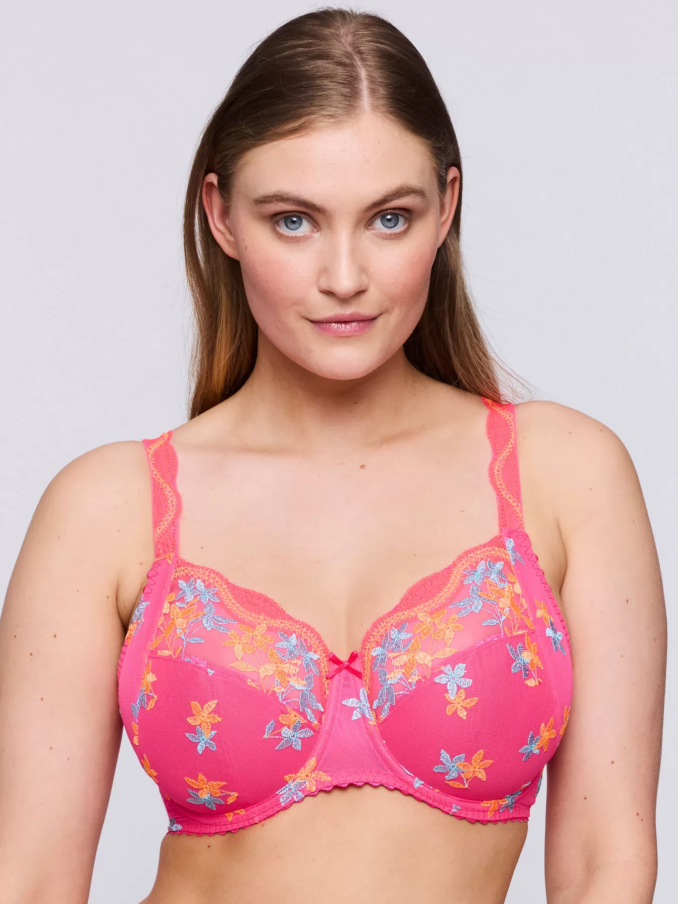 Różowy, wielobarwny Biustonosz PrimaDonna Cala Luna 163540 - zdjęcie 1