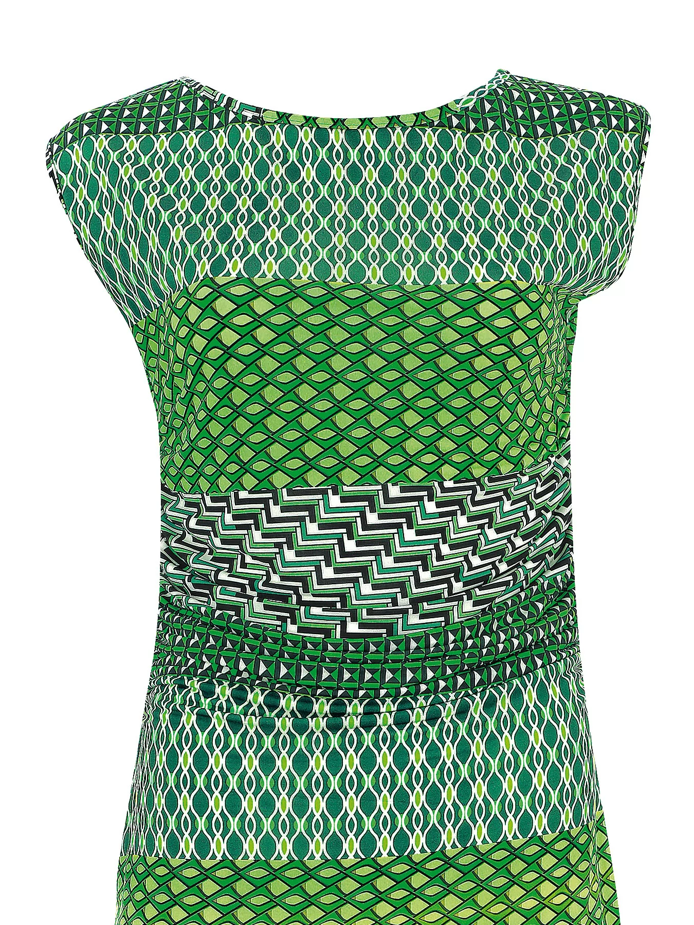 Zielony Sukienka plażowa Sunflair 23308 - zdjęcie 3