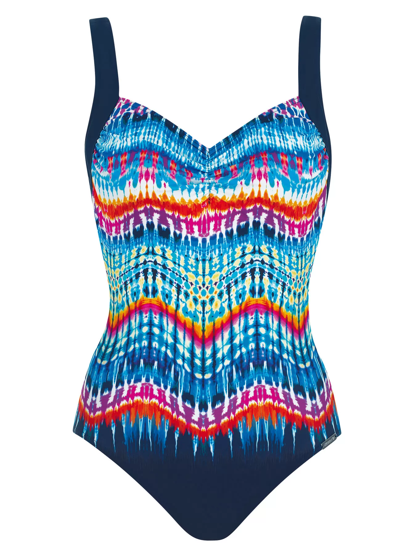 Granatowy, niebieski, wielobarwny Kostium kąpielowy Sunmarin 12051 - zdjęcie 1