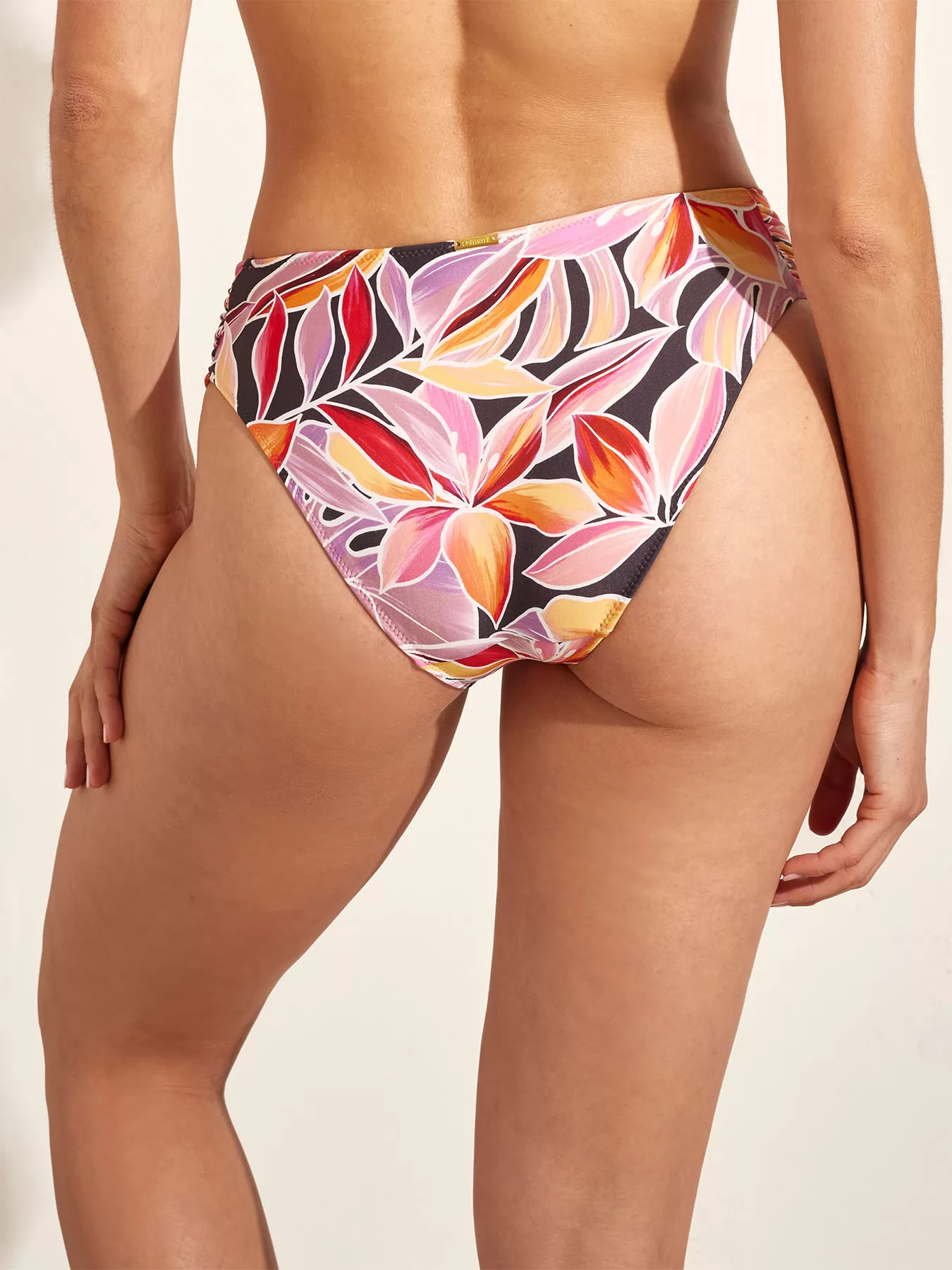 Różowy, wielobarwny Dół od kostiumu Selmark BM102 - zdjęcie 2