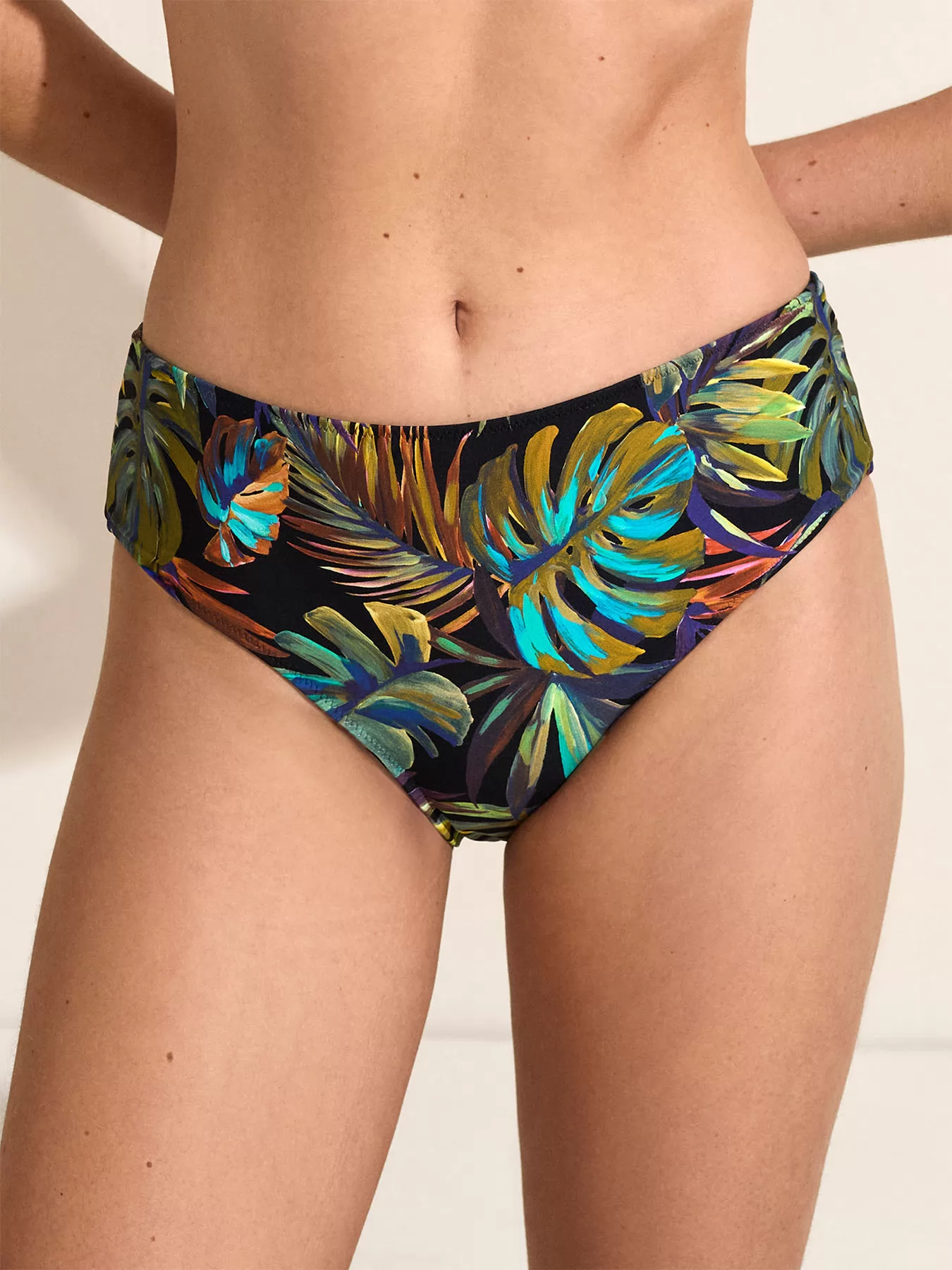 Czarny, wielobarwny, zielony Dół od kostiumu Selmark BN003 - zdjęcie 1