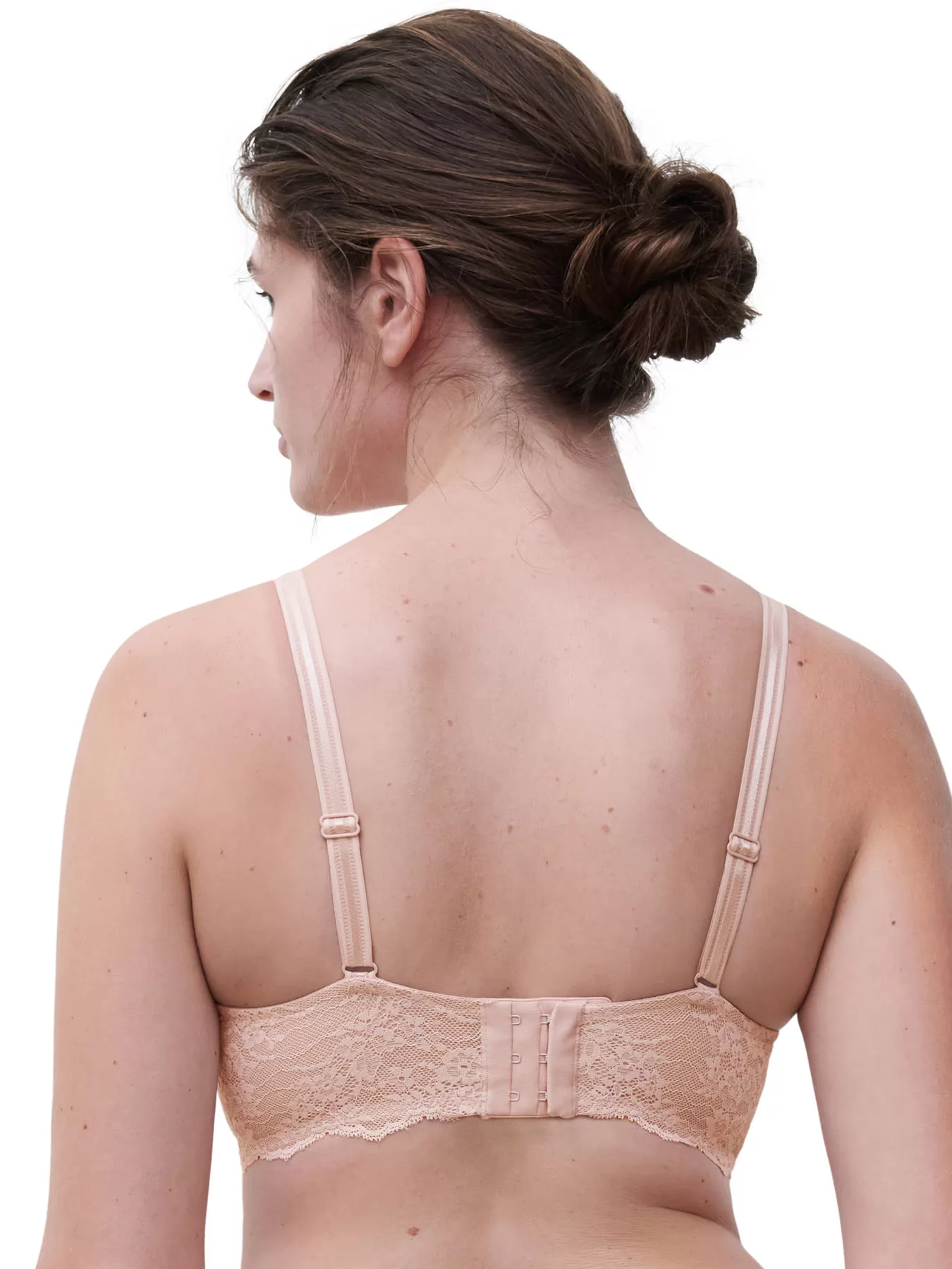 Beżowy Biustonosz memory Chantelle Pulp Crush C22MN1 - zdjęcie 2