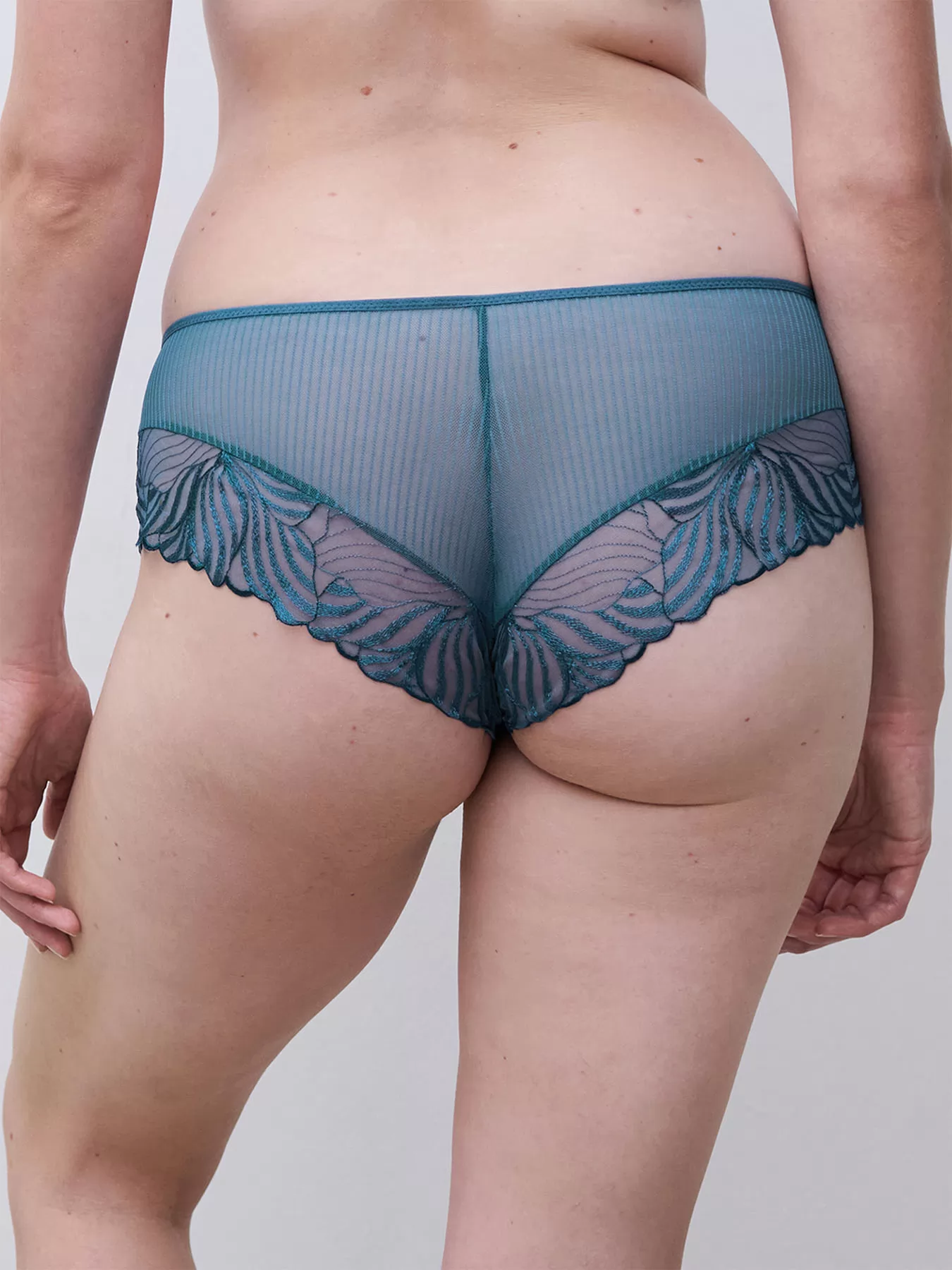 Niebieski Bokserki damskie Chantelle Legend C15YB0 - zdjęcie 2