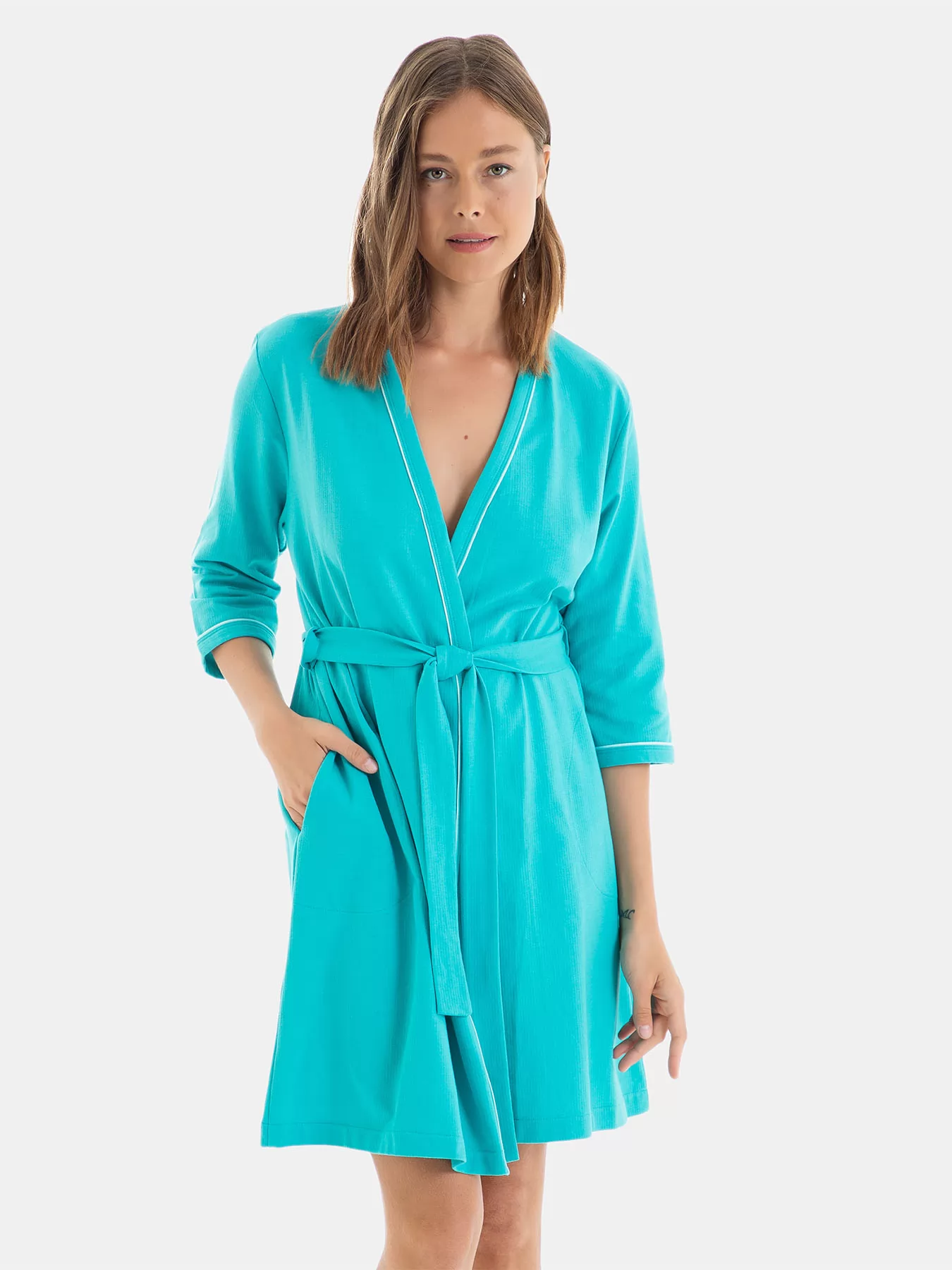 Niebieski Podomka damska Massana 256217 - zdjęcie 1