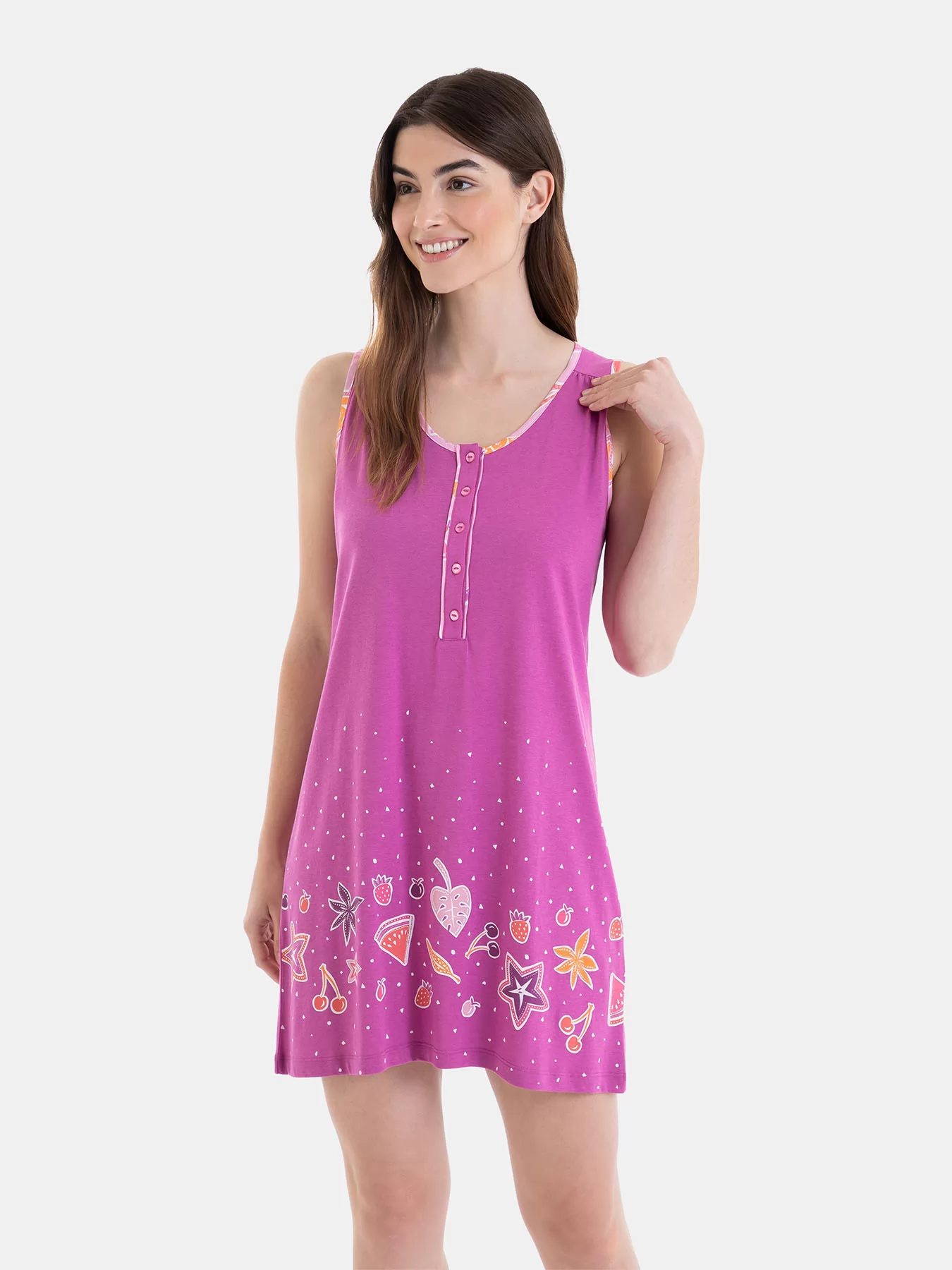 Różowy Koszula nocna Massana 257208 - zdjęcie 1