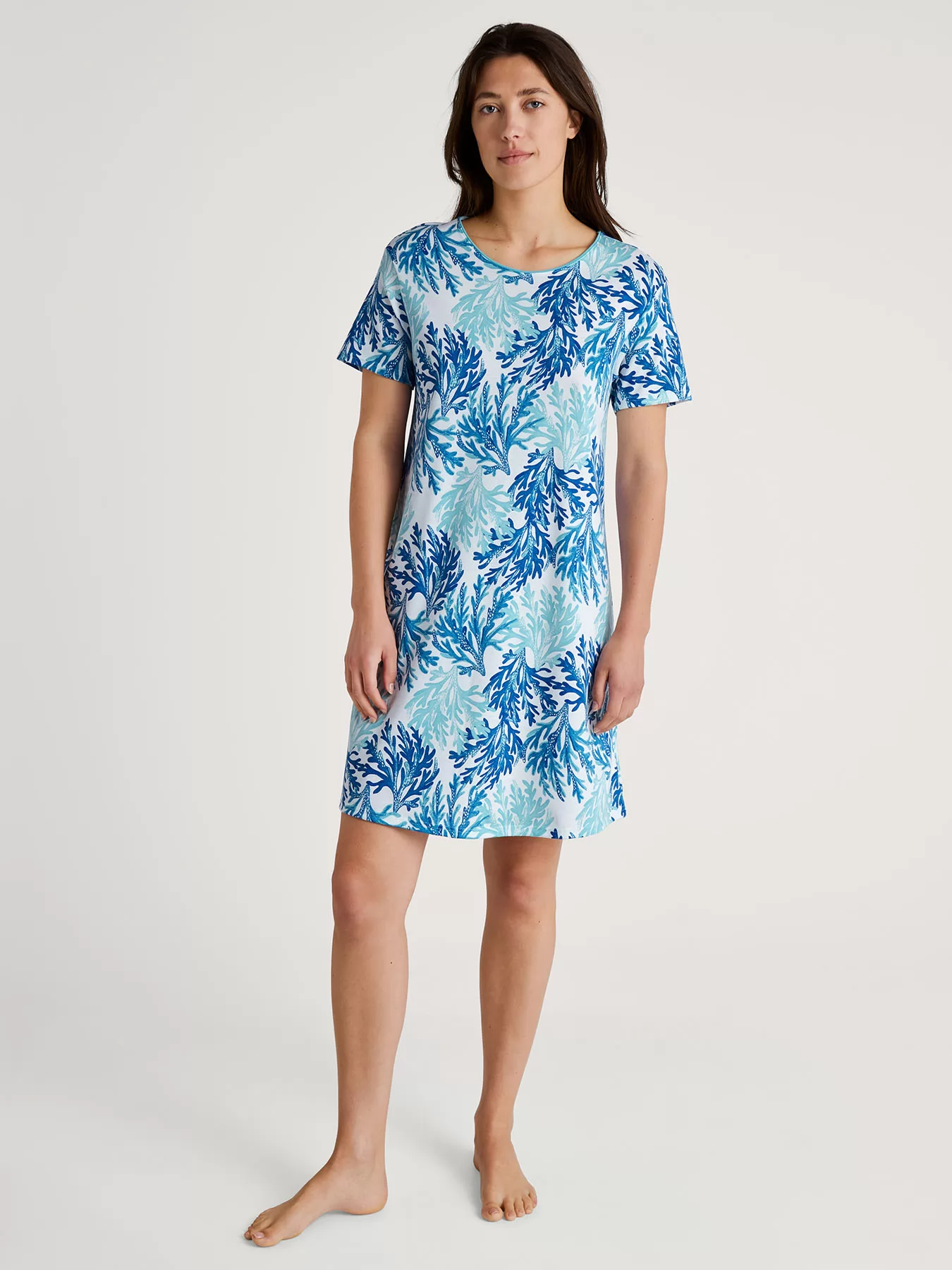 Niebieski Koszula nocna Calida Coastal Dreams 34157 - zdjęcie 1