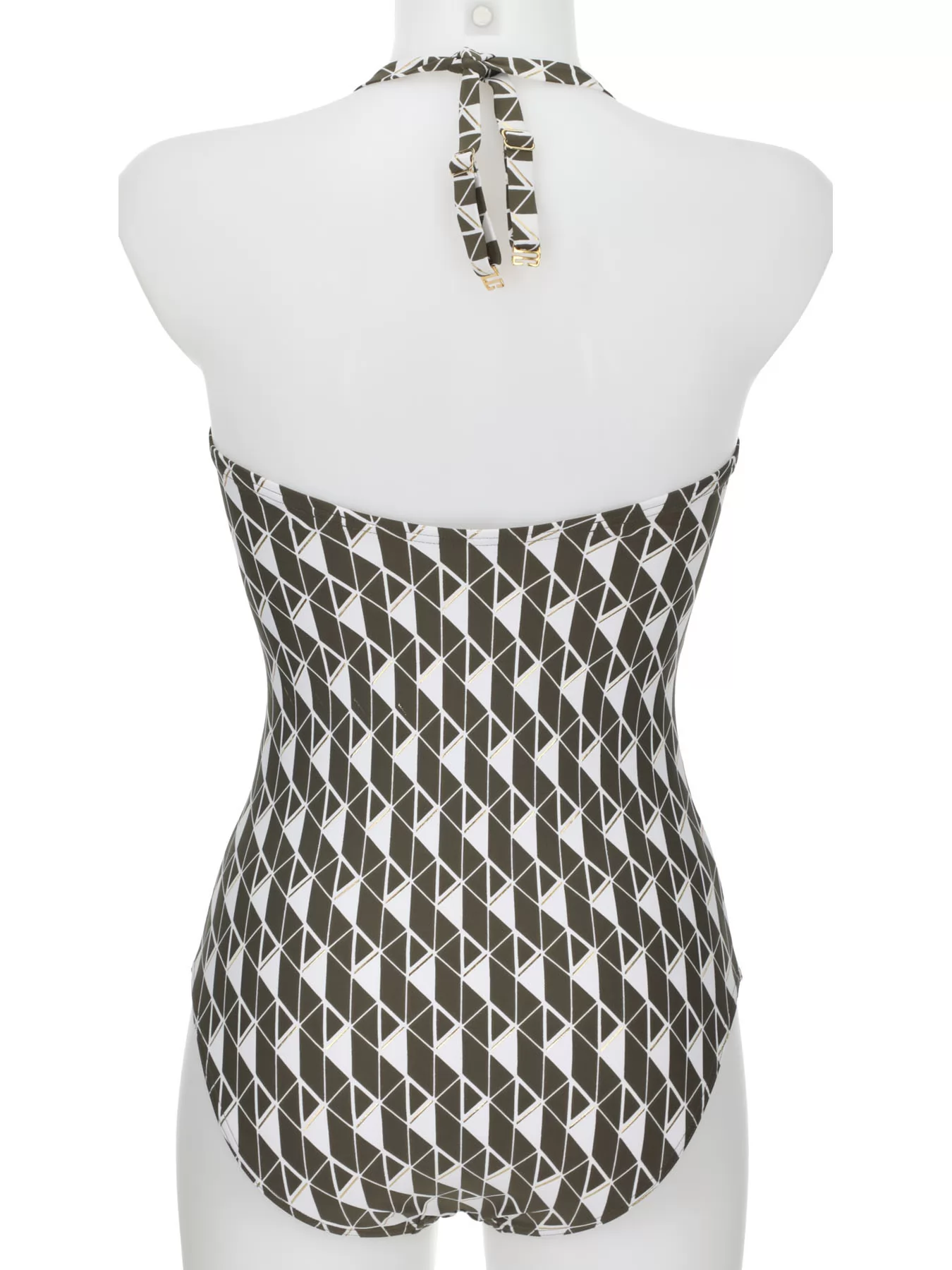 Kremowy, zielony, złoty Kostium kąpielowy Opera 62607 - zdjęcie 2