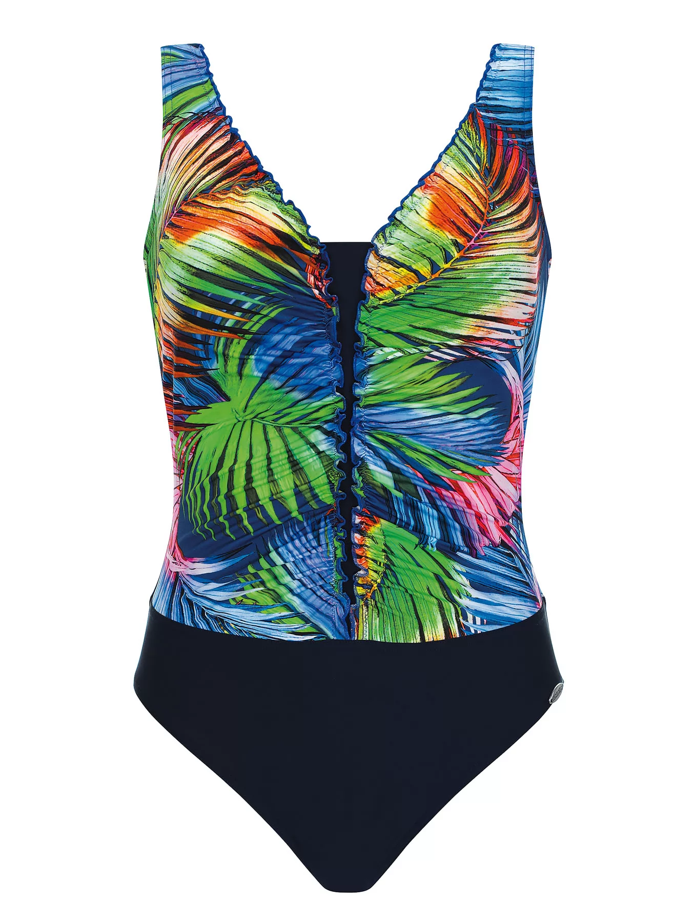 Granatowy, wielobarwny, zielony Kostium kąpielowy Sunflair 72007 - zdjęcie 1