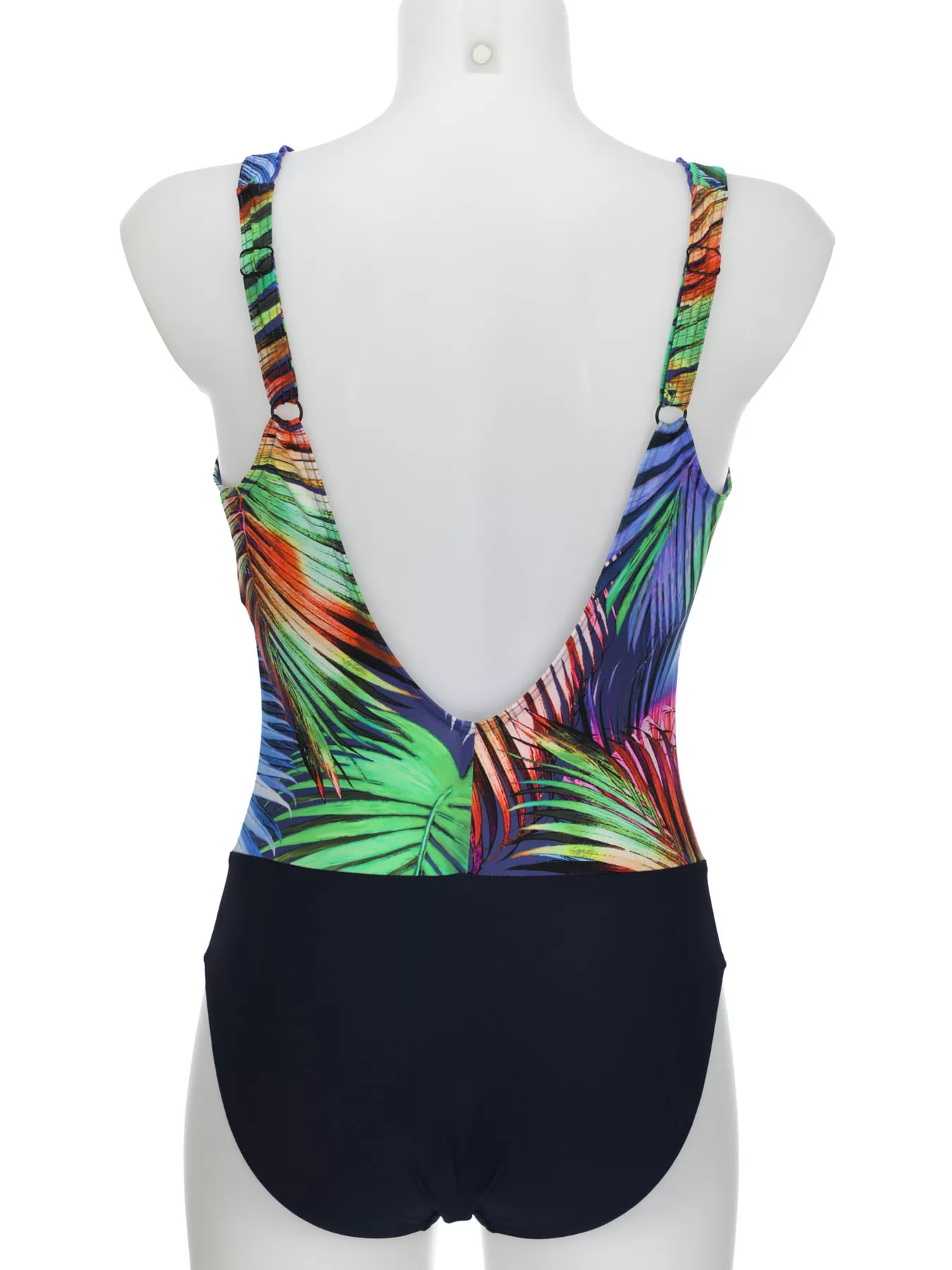 Granatowy, wielobarwny, zielony Kostium kąpielowy Sunflair 72007 - zdjęcie 2