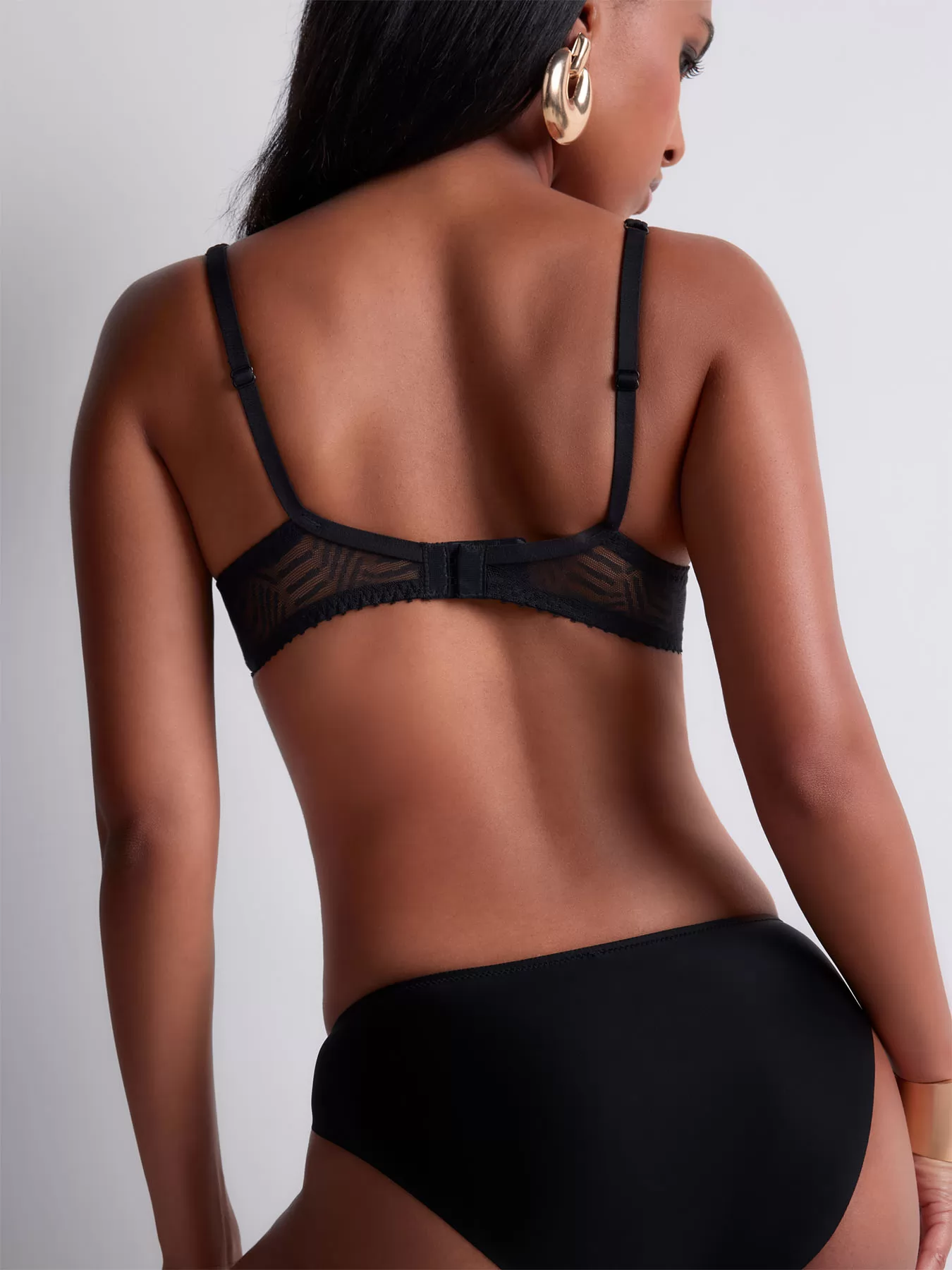 Czarny Figi brazilian Aubade Vibes 2B22 - zdjęcie 2