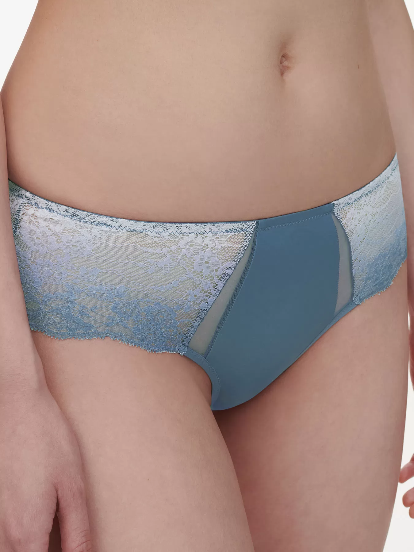 Niebieski Bokserki damskie Chantelle Pulp Crush C22MB0 - zdjęcie 3