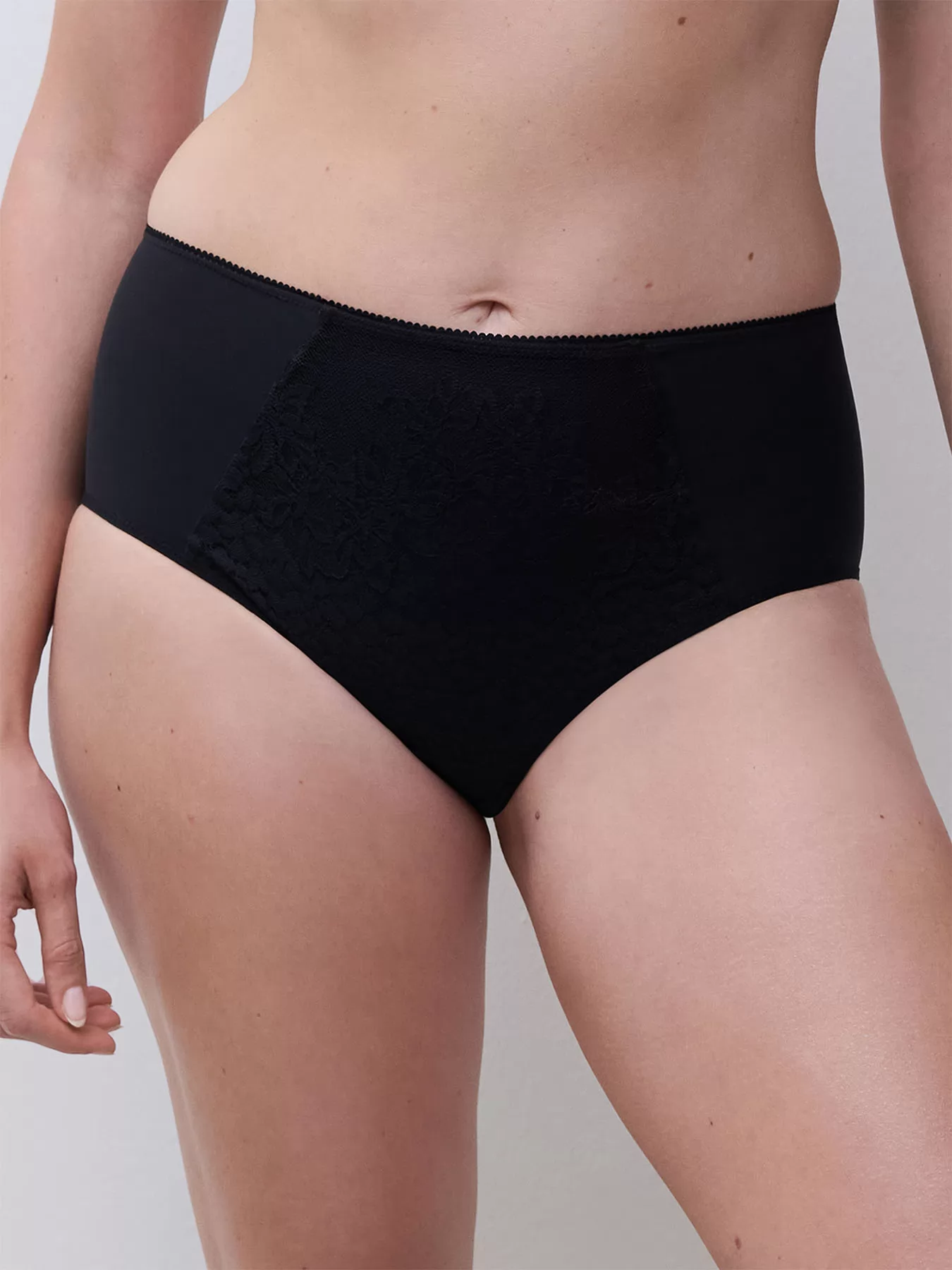 Czarny Figi wysokie Chantelle Maris C16IC5 - zdjęcie 1