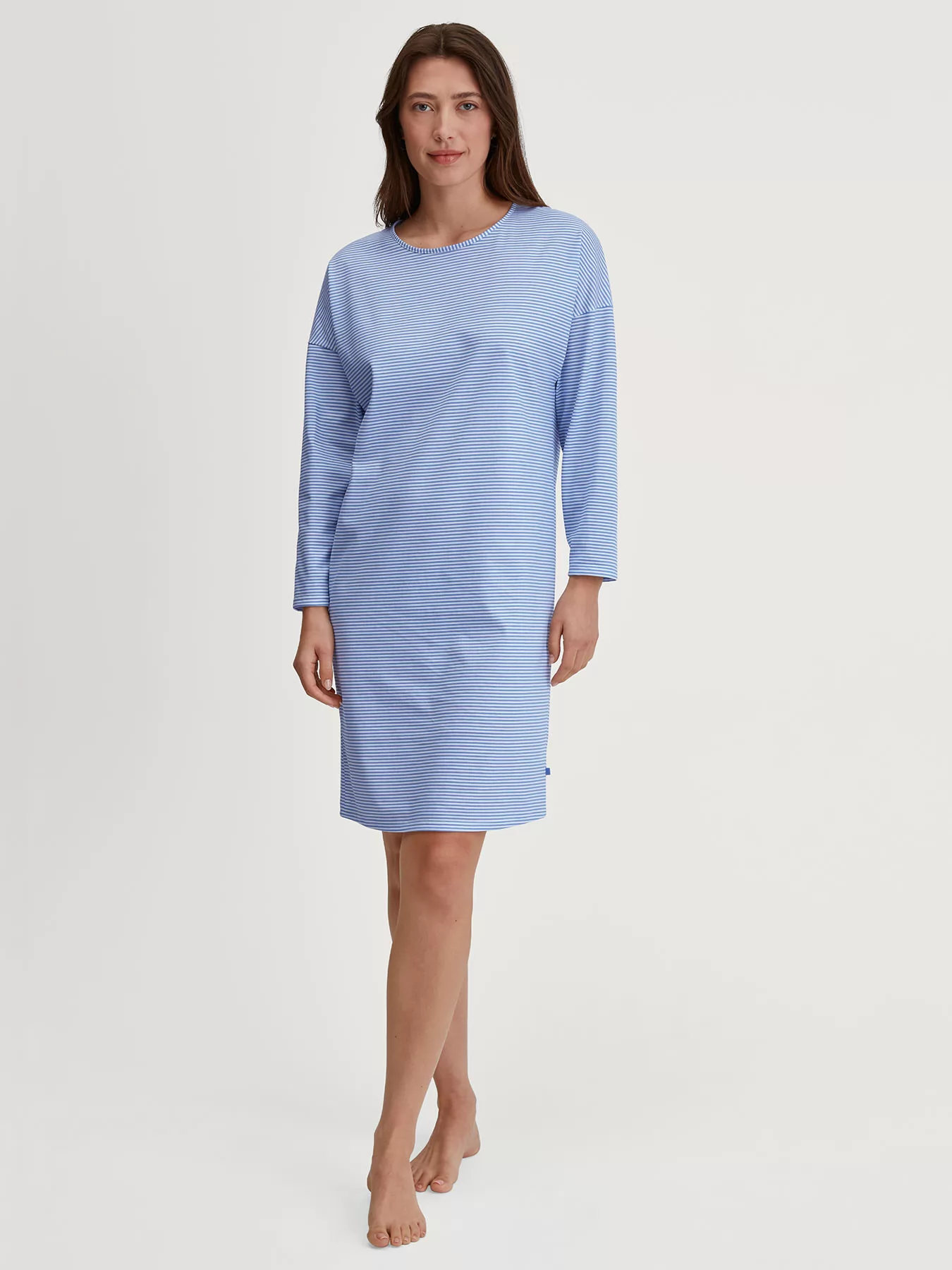 Niebieski Koszula nocna Calida Lovely Nights 36152 - zdjęcie 1