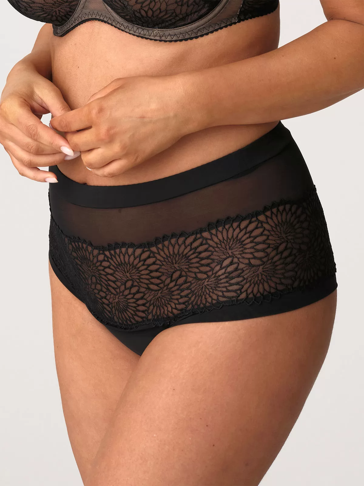 Czarny Figi hipster PrimaDonna Sophora 563182 - zdjęcie 3