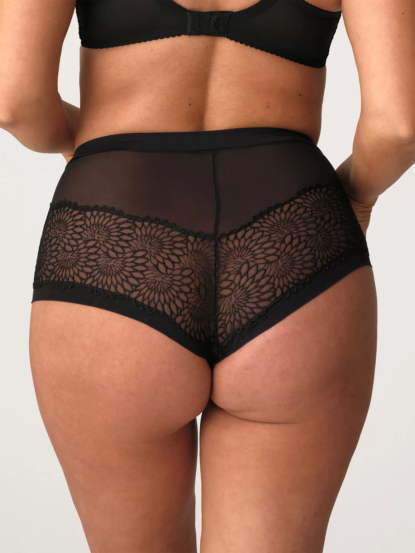 Czarny Figi hipster PrimaDonna Sophora 563182 - zdjęcie 2