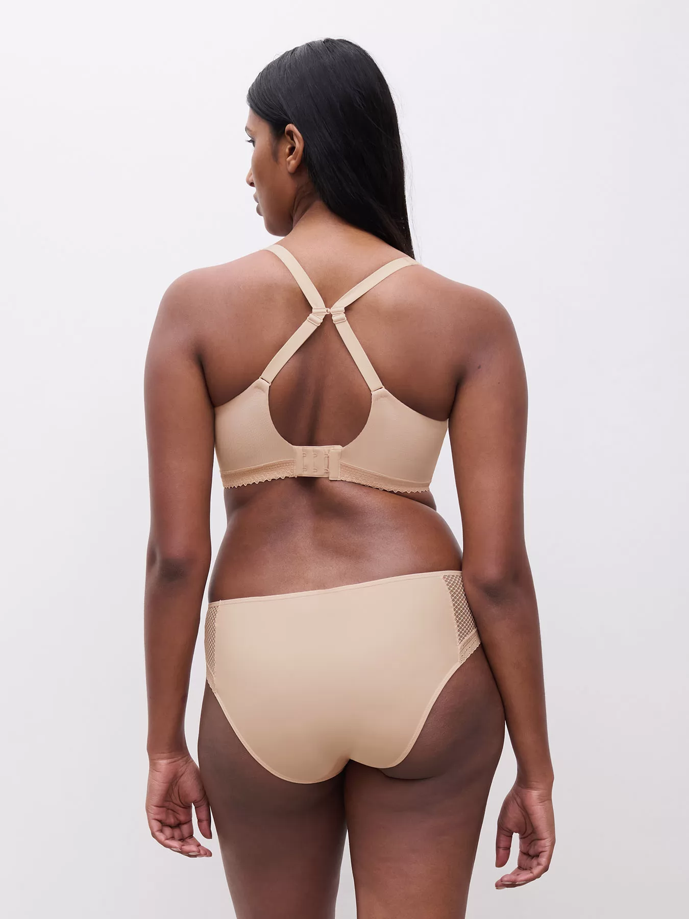 Beżowy Figi Chantelle Romance C19XC5 - zdjęcie 5