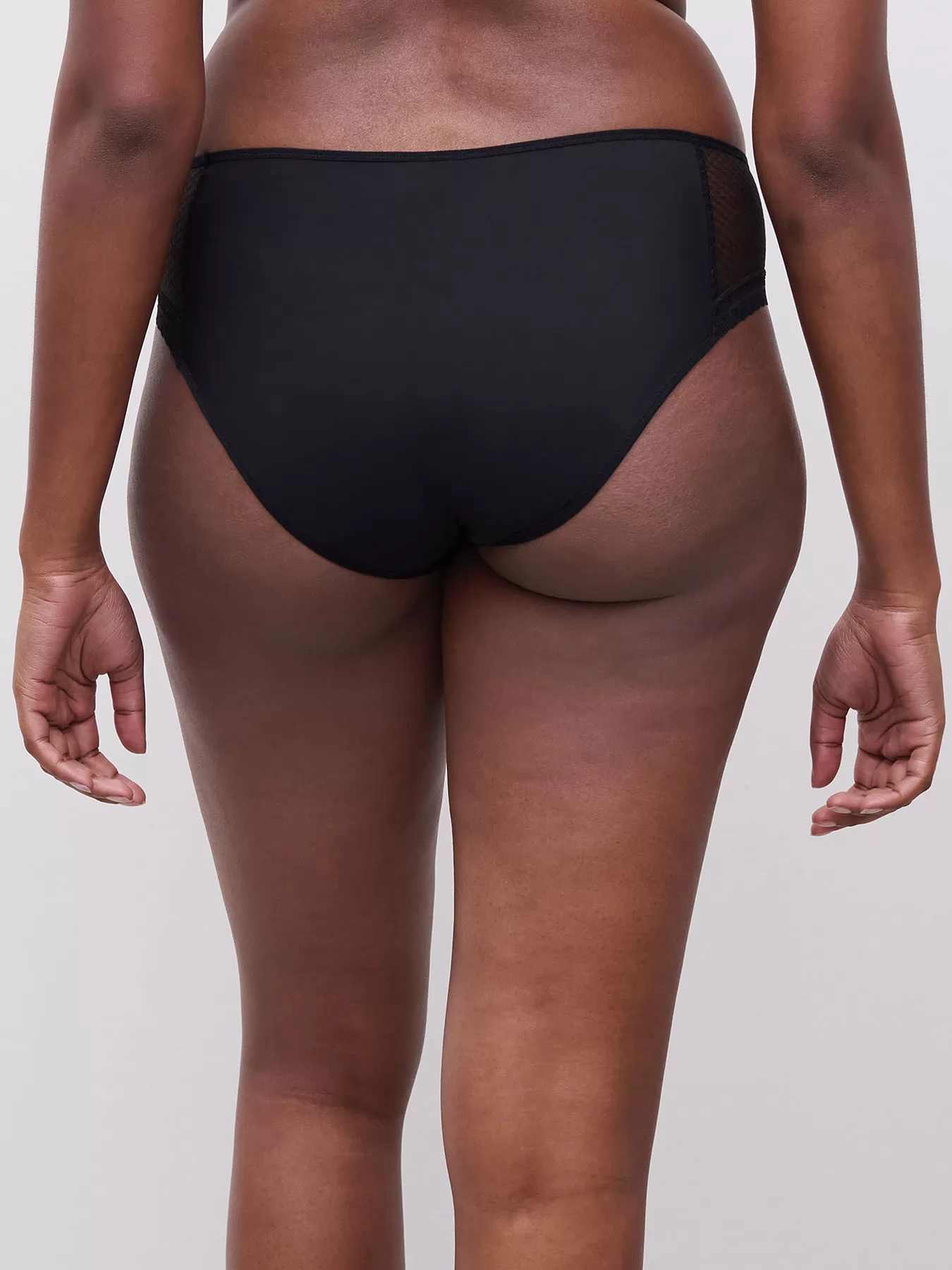 Czarny Figi Chantelle Romance C19XC5 - zdjęcie 2