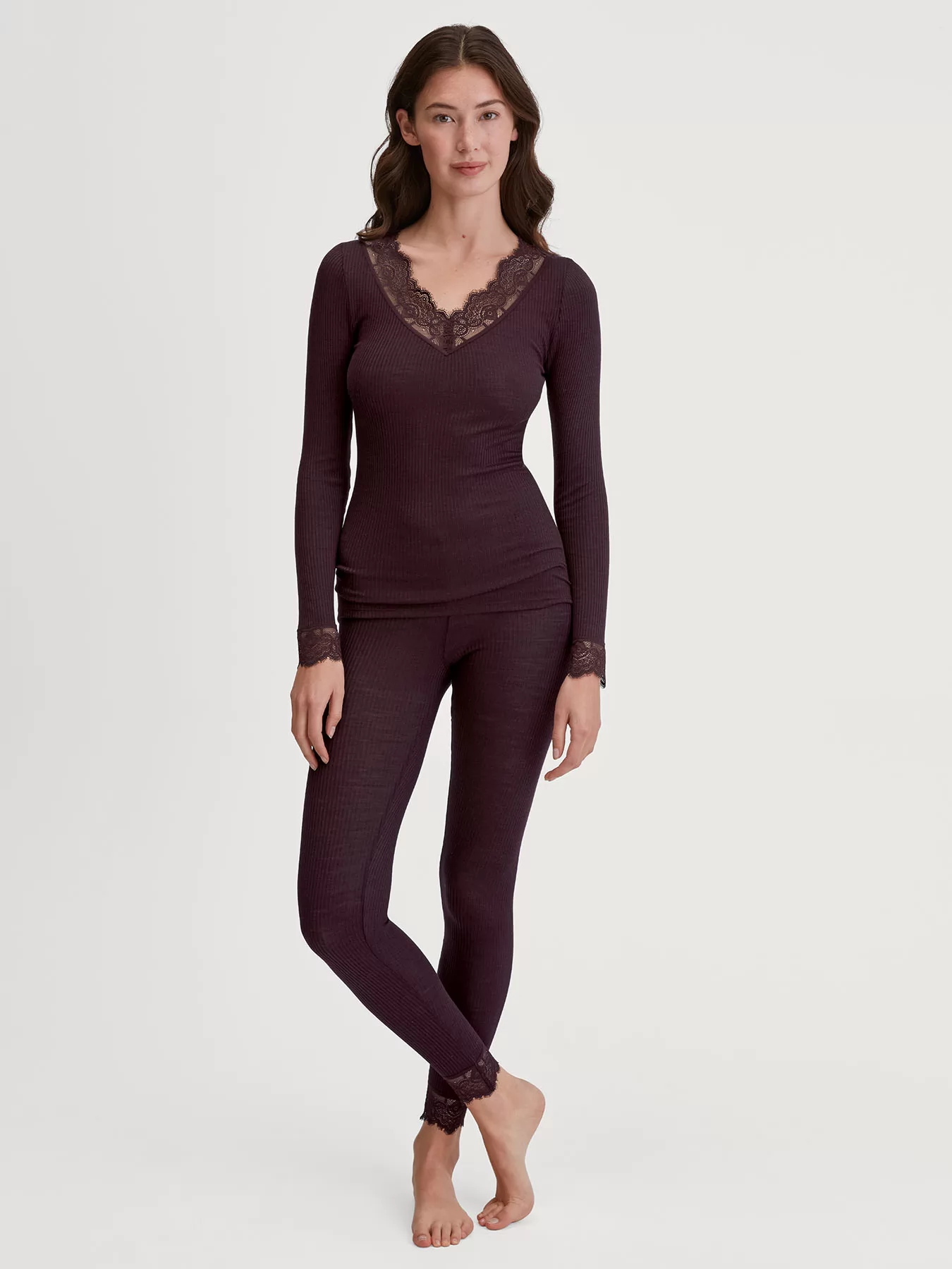 Jedwabne leginsy Calida Silky Wool Joy 27952 - zdjęcie 5