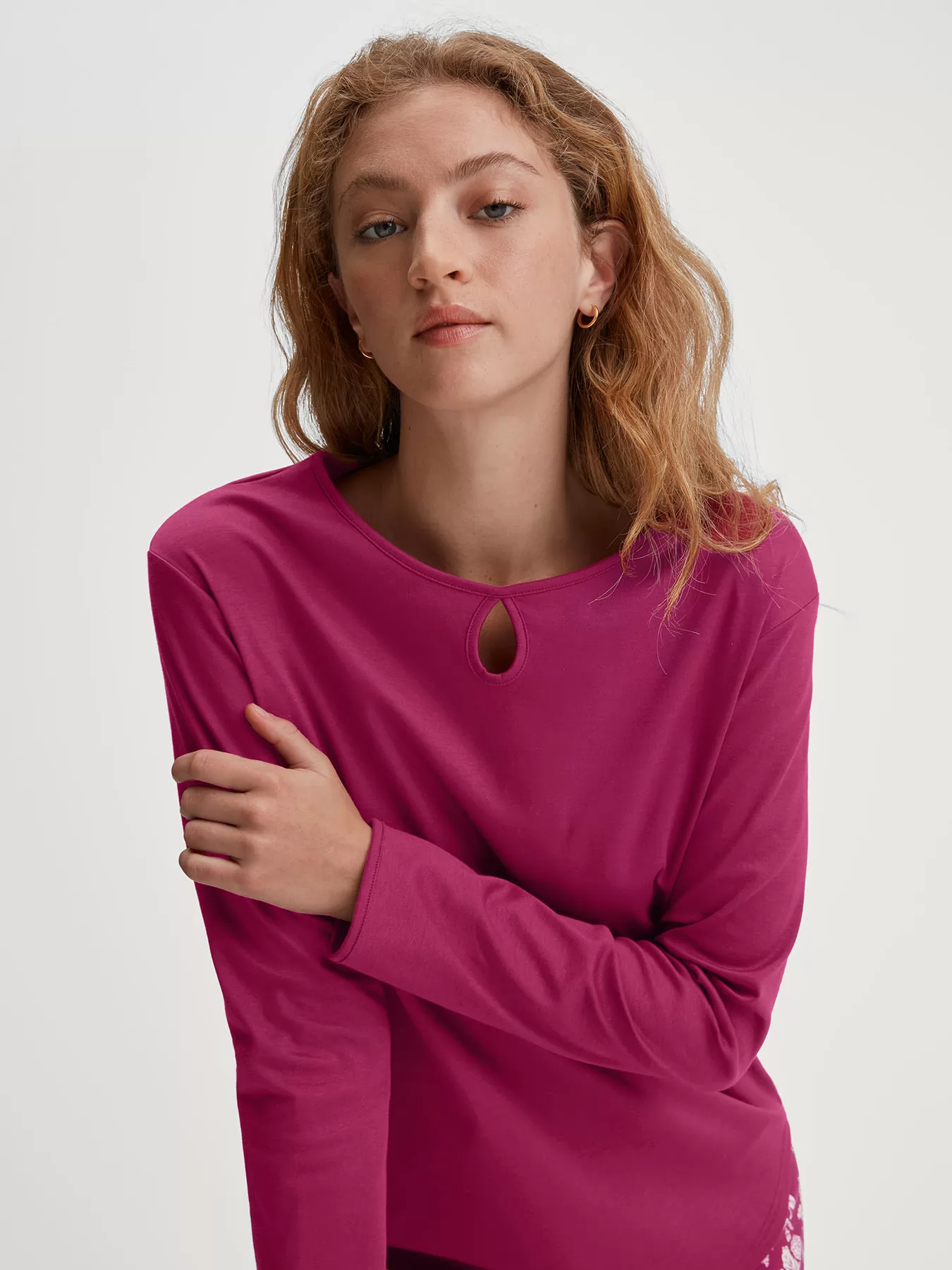 Czerwony Piżama damska Calida Sweet Dreams 42238 - zdjęcie 5