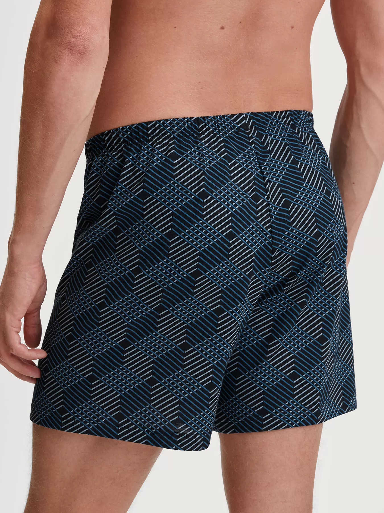 Granatowy Bokserki męskie Calida Cotton Choice 24389 - zdjęcie 2