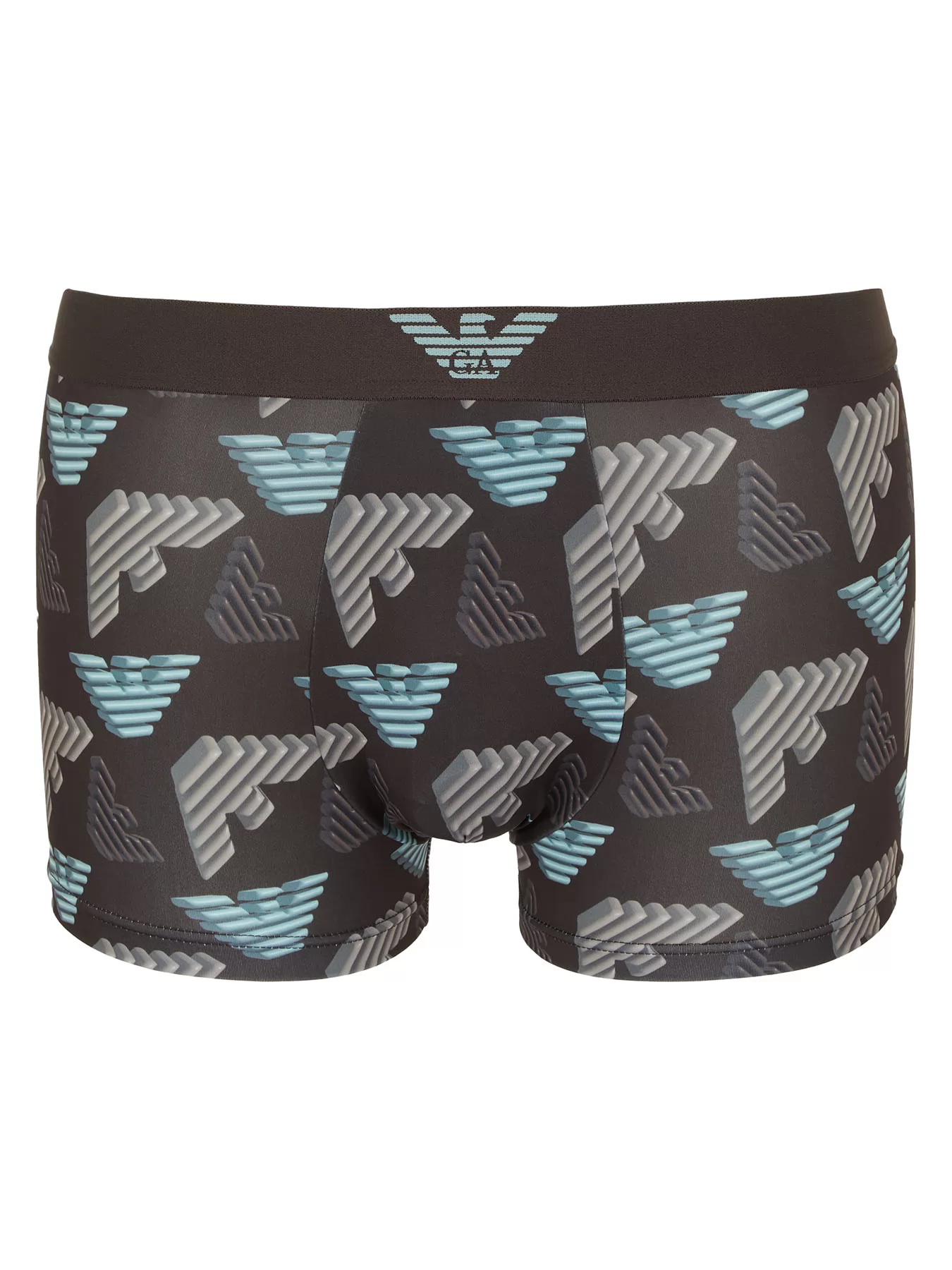 Czarny Bokserki męskie Emporio Armani M000232AF14997 - zdjęcie 4