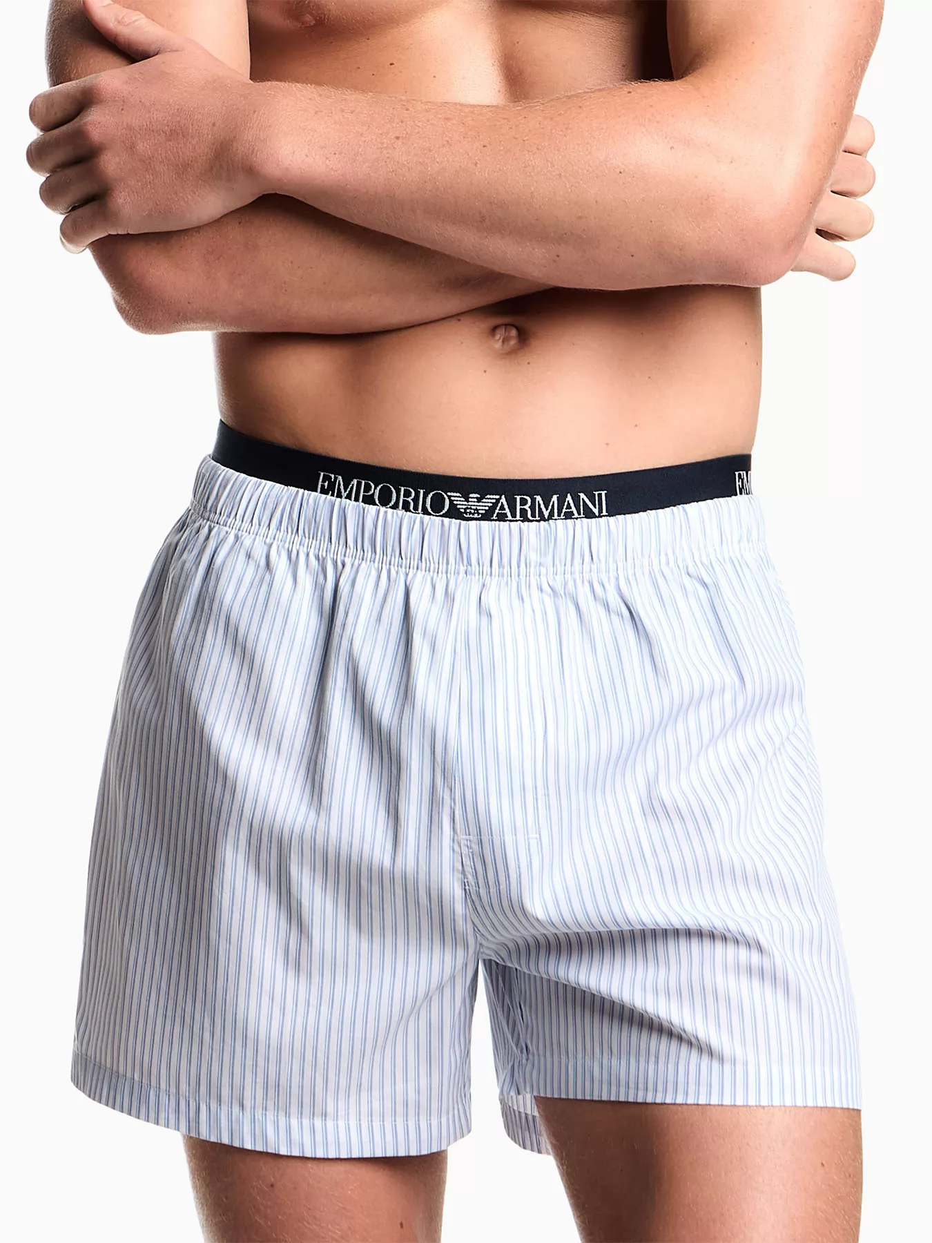 Niebieski Bokserki męskie Emporio Armani M002202AF14998 - zdjęcie 1