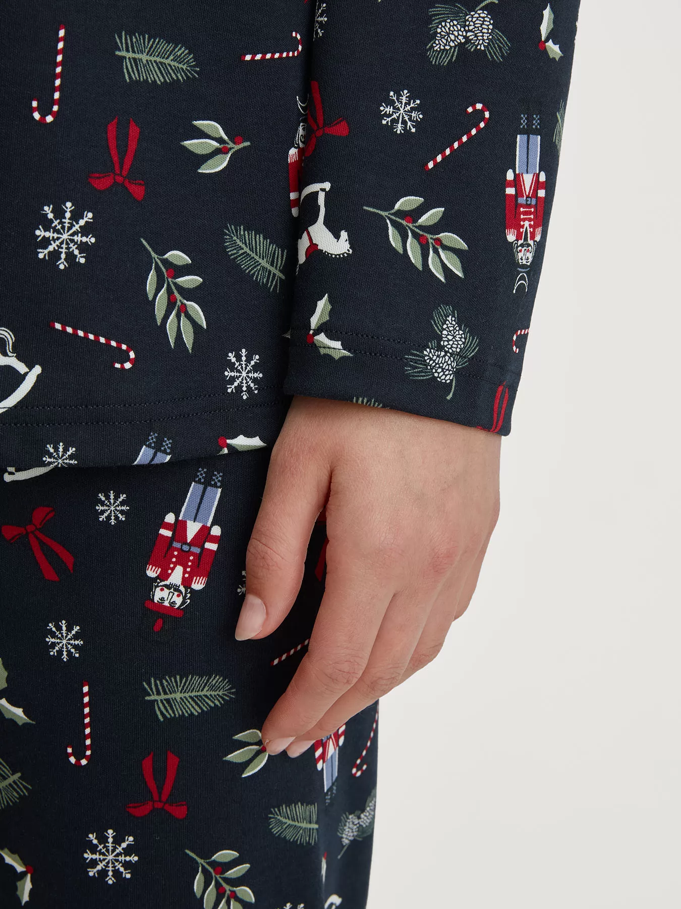 Granatowy Piżama damska Calida Family and Friends 41695 - zdjęcie 4