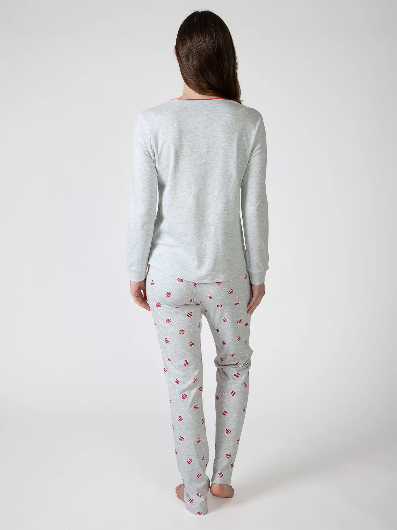 Szary Piżama damska Massana 751206 - zdjęcie 2