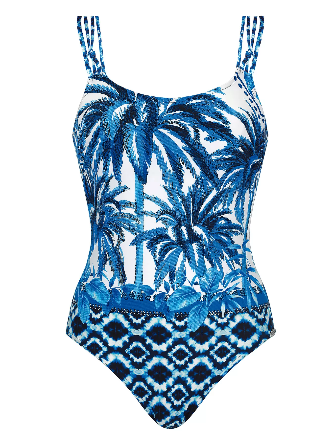 Biały, niebieski Kostium kąpielowy Sunflair 72018 - zdjęcie 1