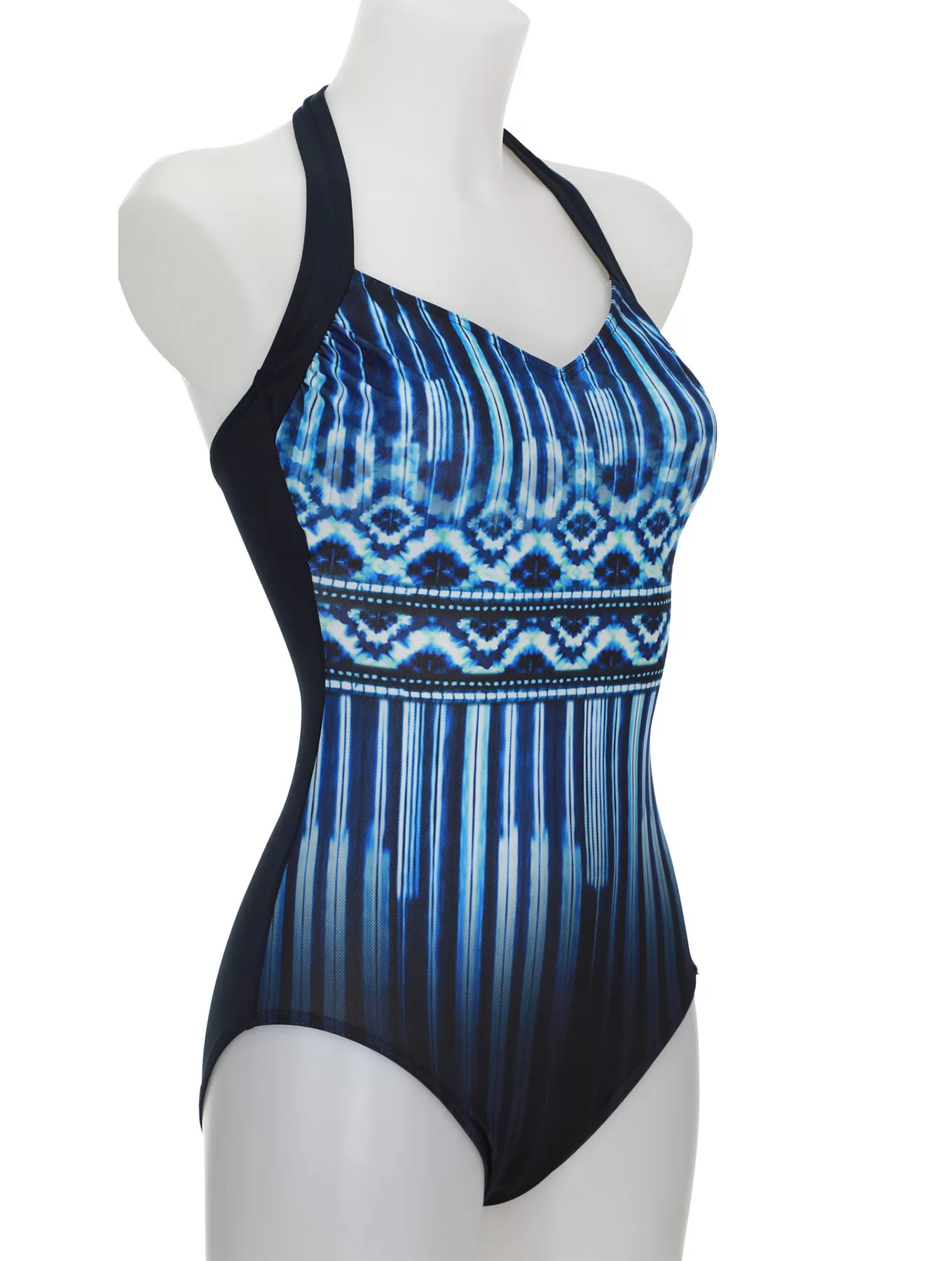 Czarny, niebieski Kostium kąpielowy Sunflair 72020 - zdjęcie 5