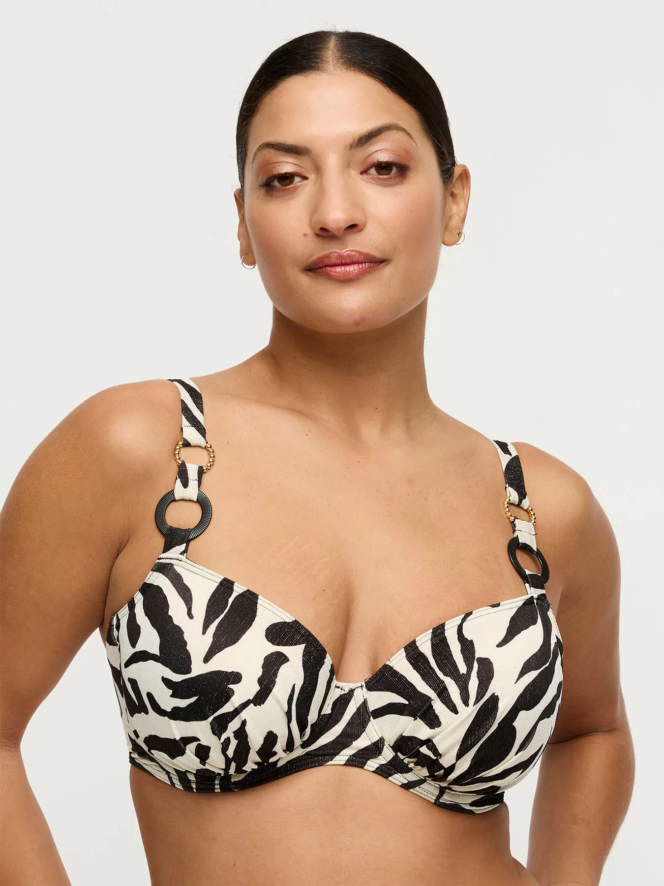 Czarny, kremowy Góra od kostiumu Primadonna Dalice 4014110 - zdjęcie 1