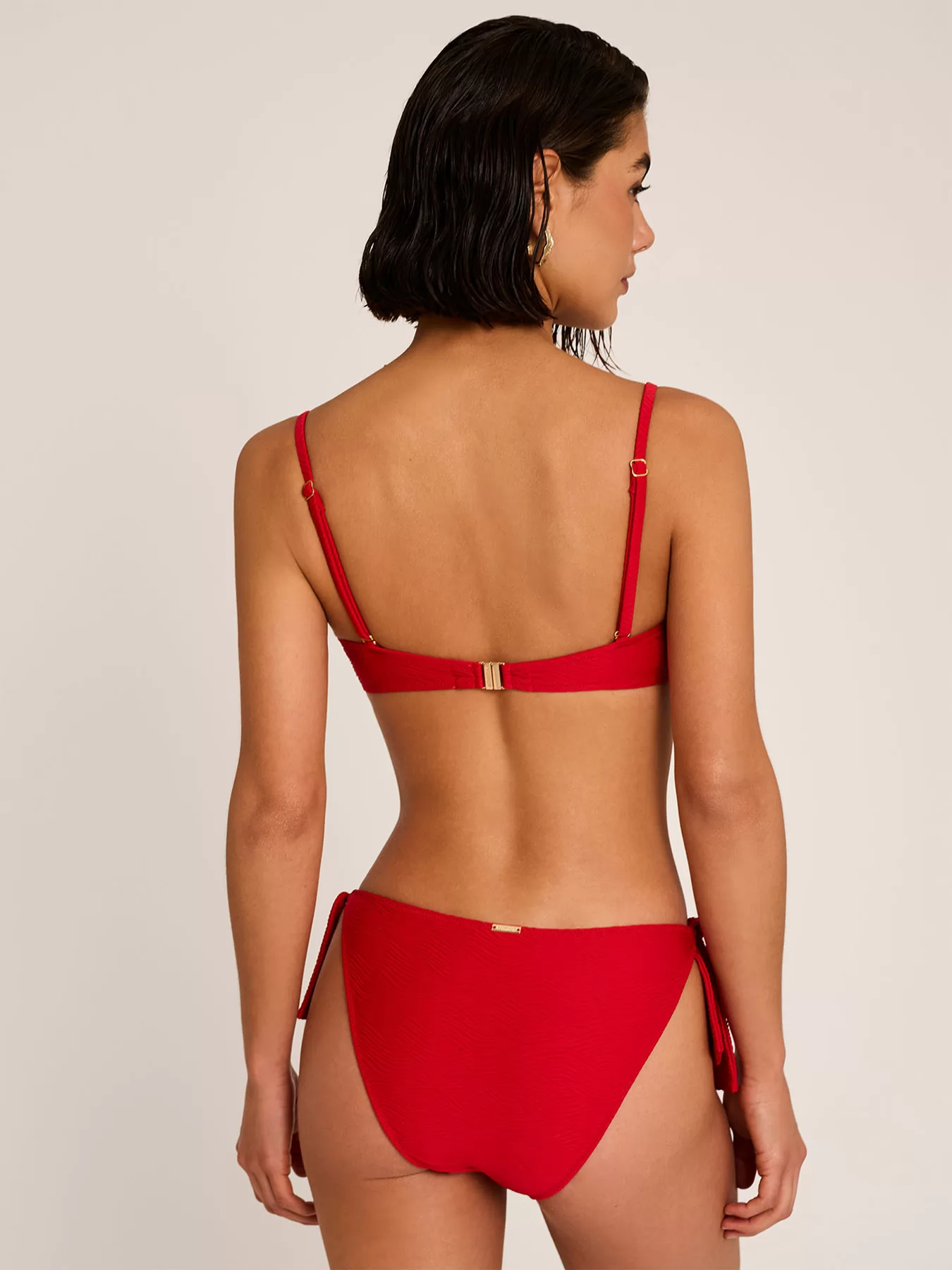 Czerwony Dół od bikini Selmark BN807 - zdjęcie 4