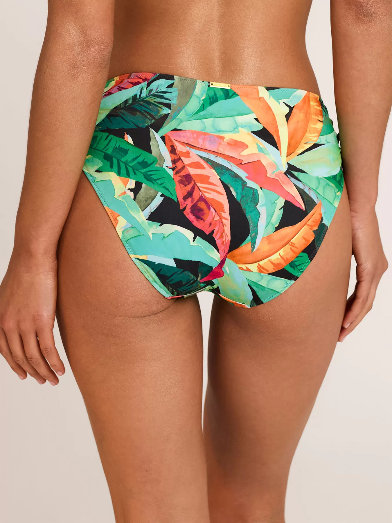 Wielobarwny, zielony Dół od bikini Selmark BN603 - zdjęcie 2