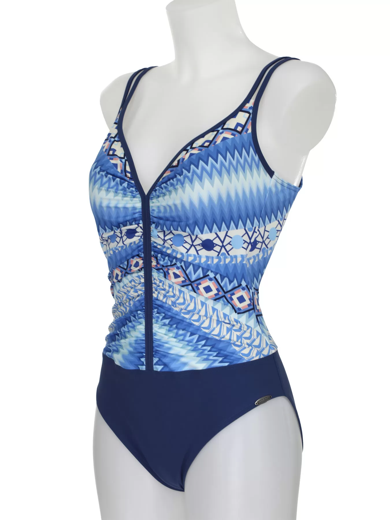 Niebieski Kostium kąpielowy Sunflair 22031 - zdjęcie 5