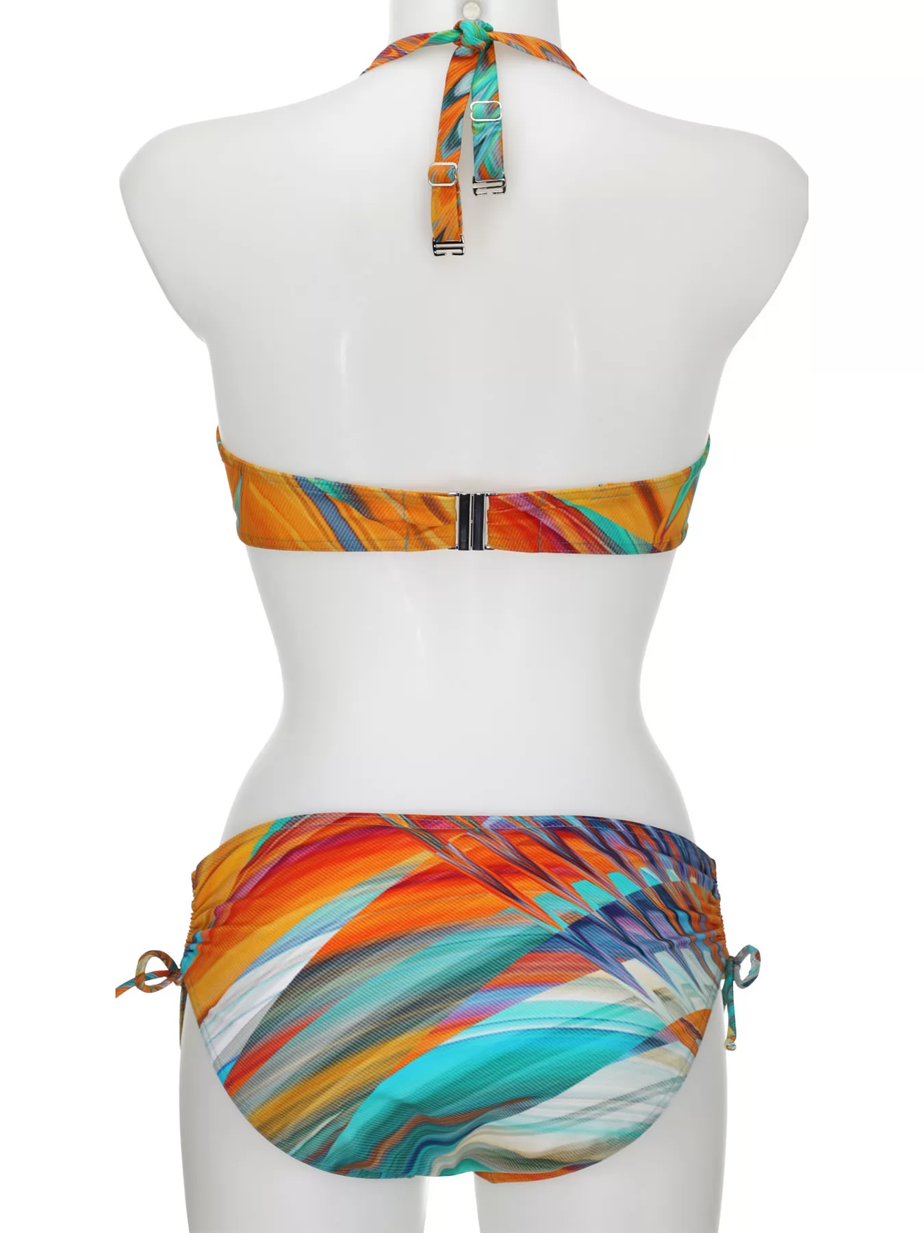 Niebieski, wielobarwny Kostium kąpielowy Sunflair 21070 - zdjęcie 2