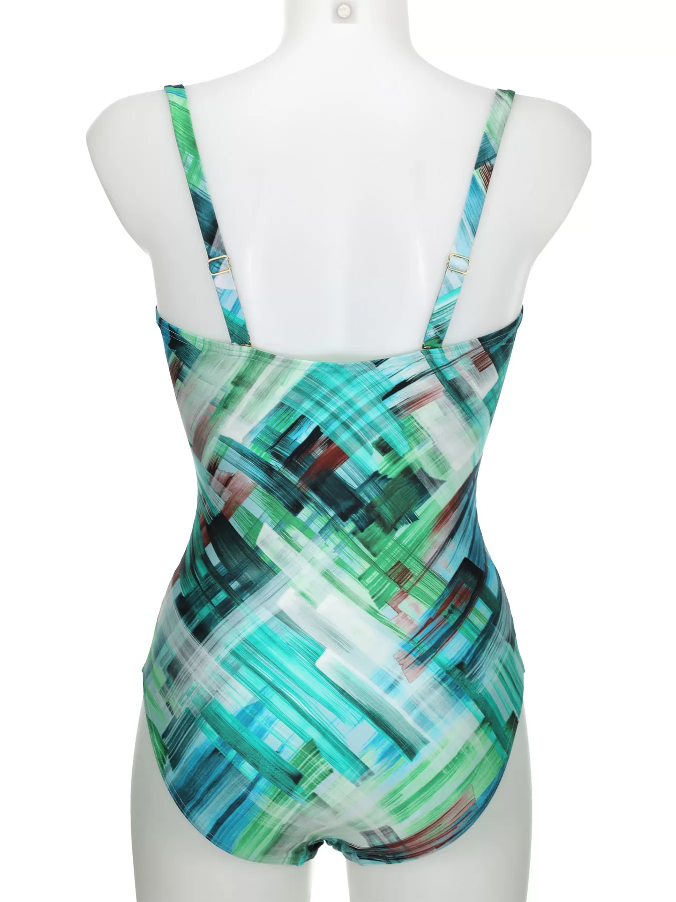 Niebieski, wielobarwny Kostium kąpielowy Opera 62002 - zdjęcie 2