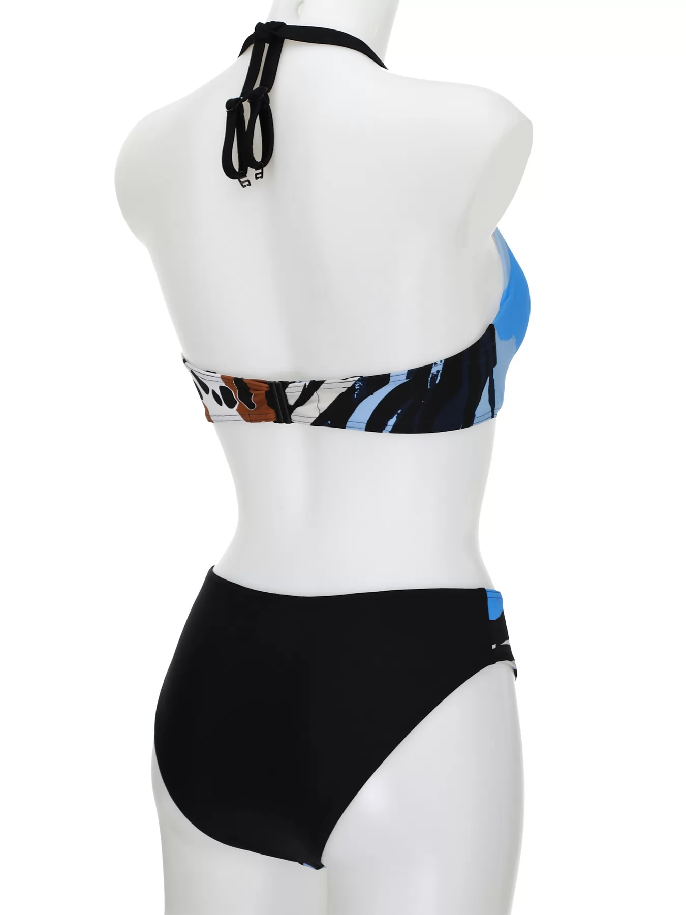 Czarny, niebieski, wielobarwny Kostium kąpielowy Sunflair 21083 - zdjęcie 4