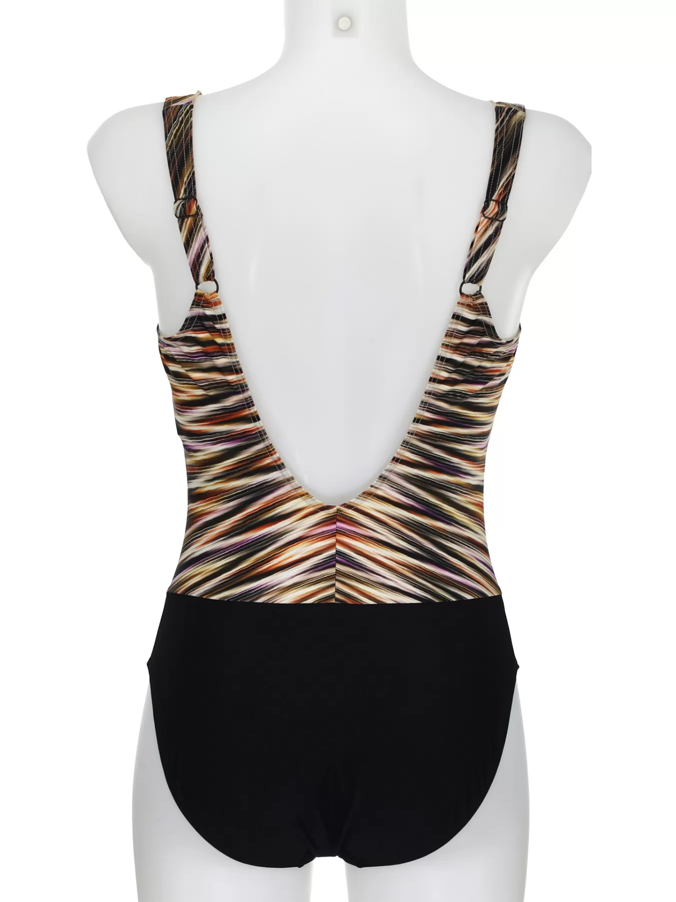 Brązowy, czarny, wielobarwny Kostium kąpielowy Sunflair 22049 - zdjęcie 2