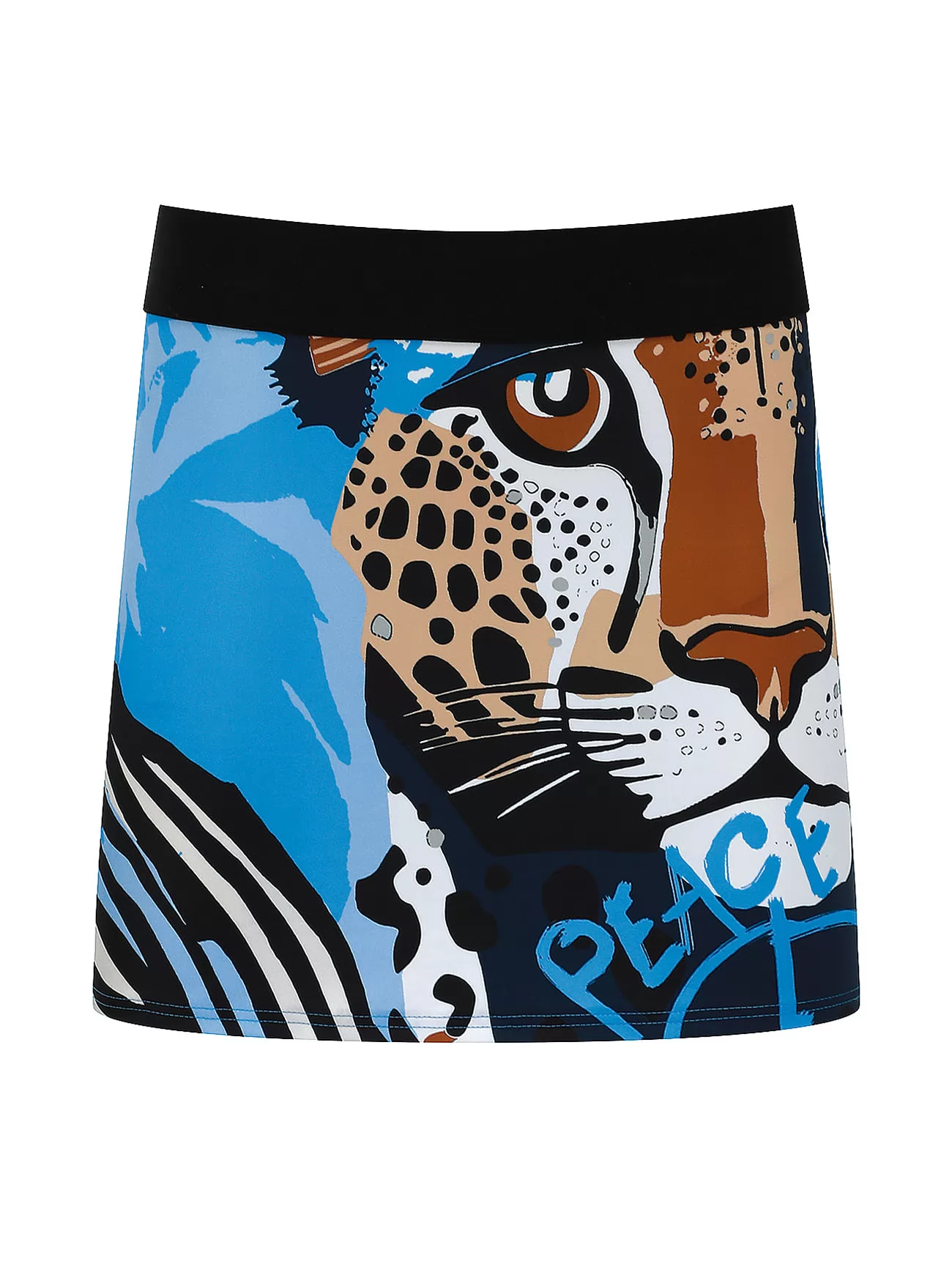 Czarny, niebieski, wielobarwny Spódniczka plażowa Sunflair 23201 - zdjęcie 1