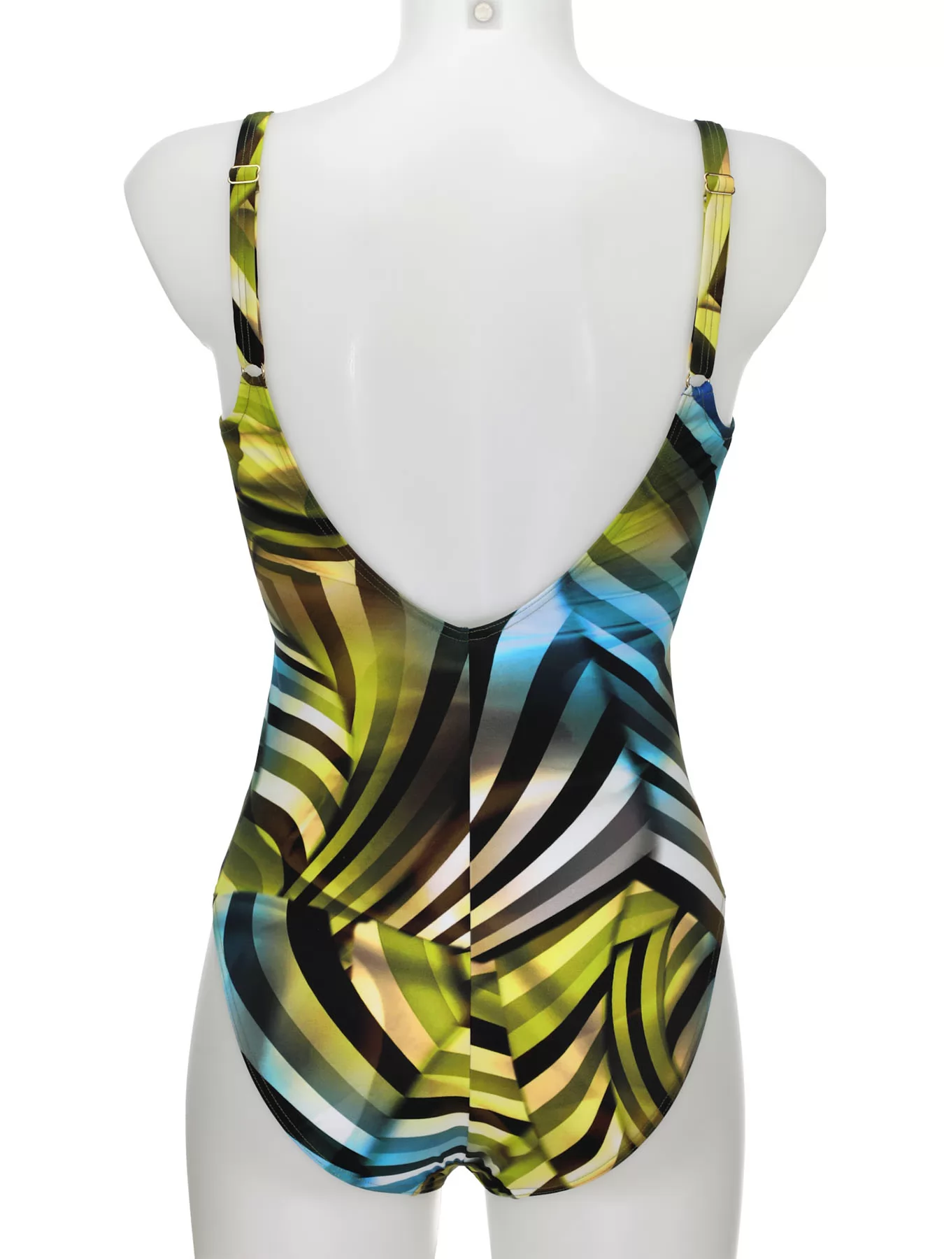 Wielobarwny, zielony Kostium kąpielowy Sunflair 22018 - zdjęcie 2