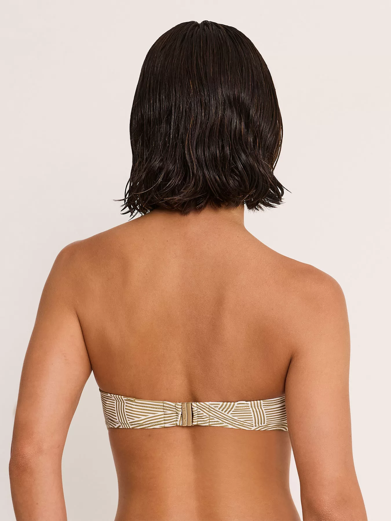 Beżowy Góra od bikini Selmark BP016 - zdjęcie 2