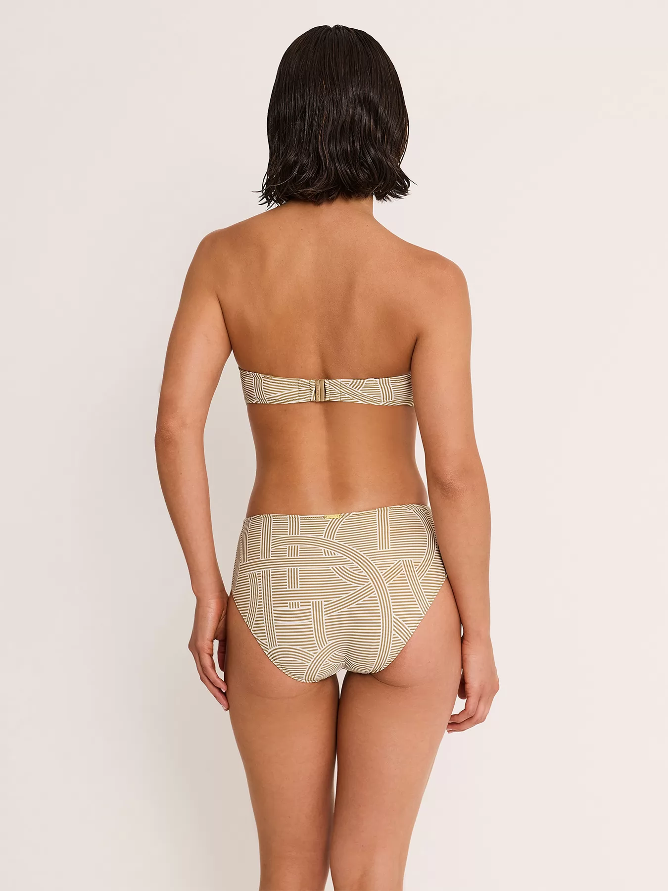 Beżowy Góra od bikini Selmark BP016 - zdjęcie 3