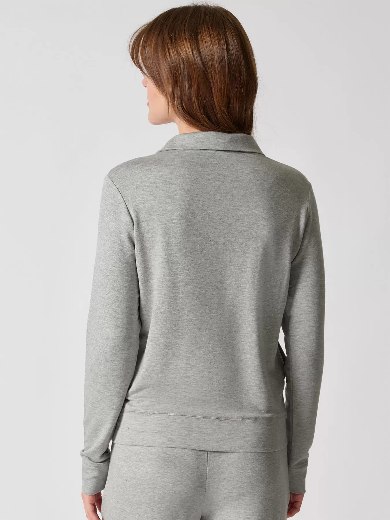 Szary Bluza dresowa Huber Basic Selection 010566 - zdjęcie 2