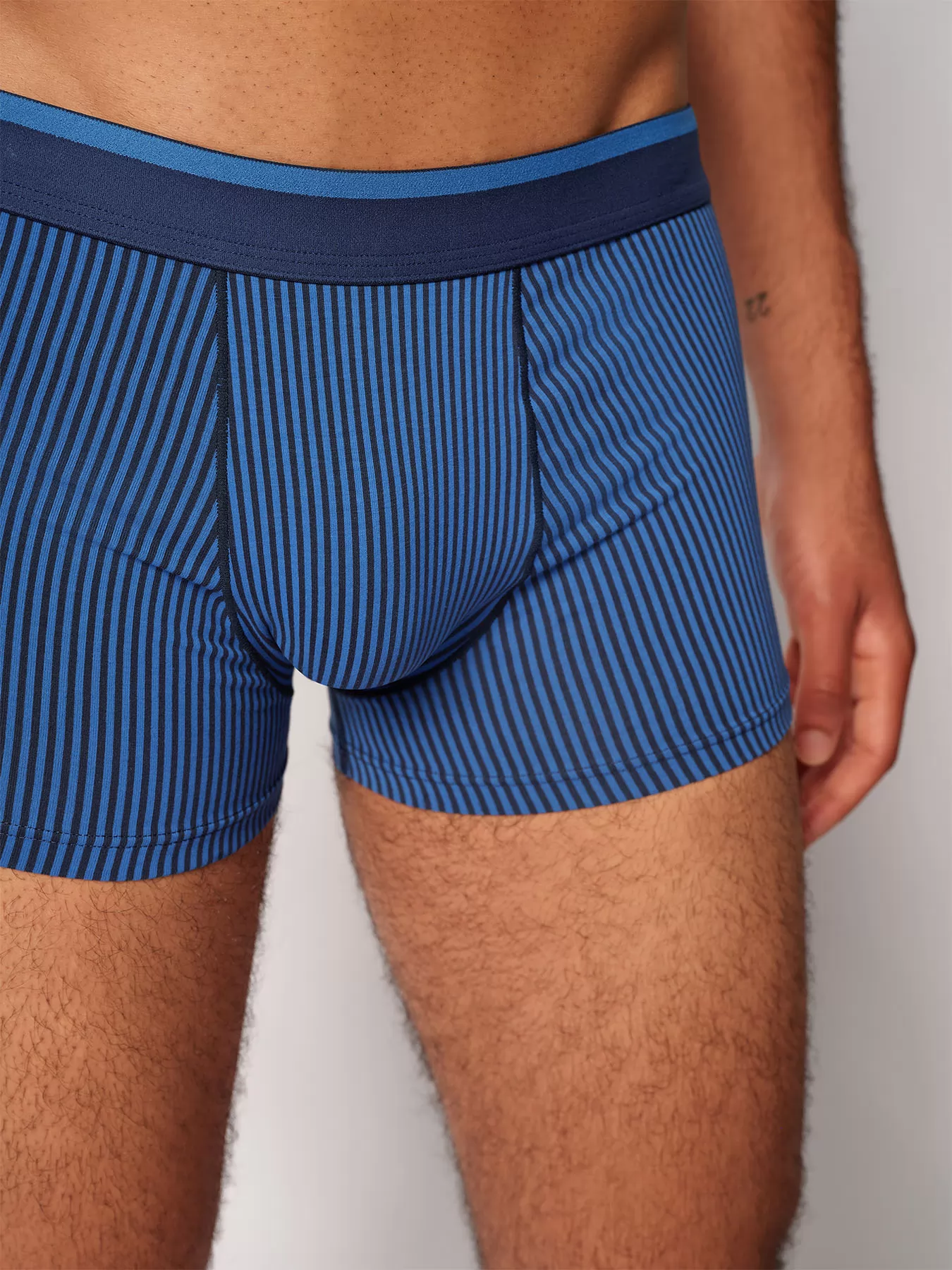 Granatowy, niebieski Bokserki męskie 3PACK Skiny Cotton Multipack 085742 - zdjęcie 7